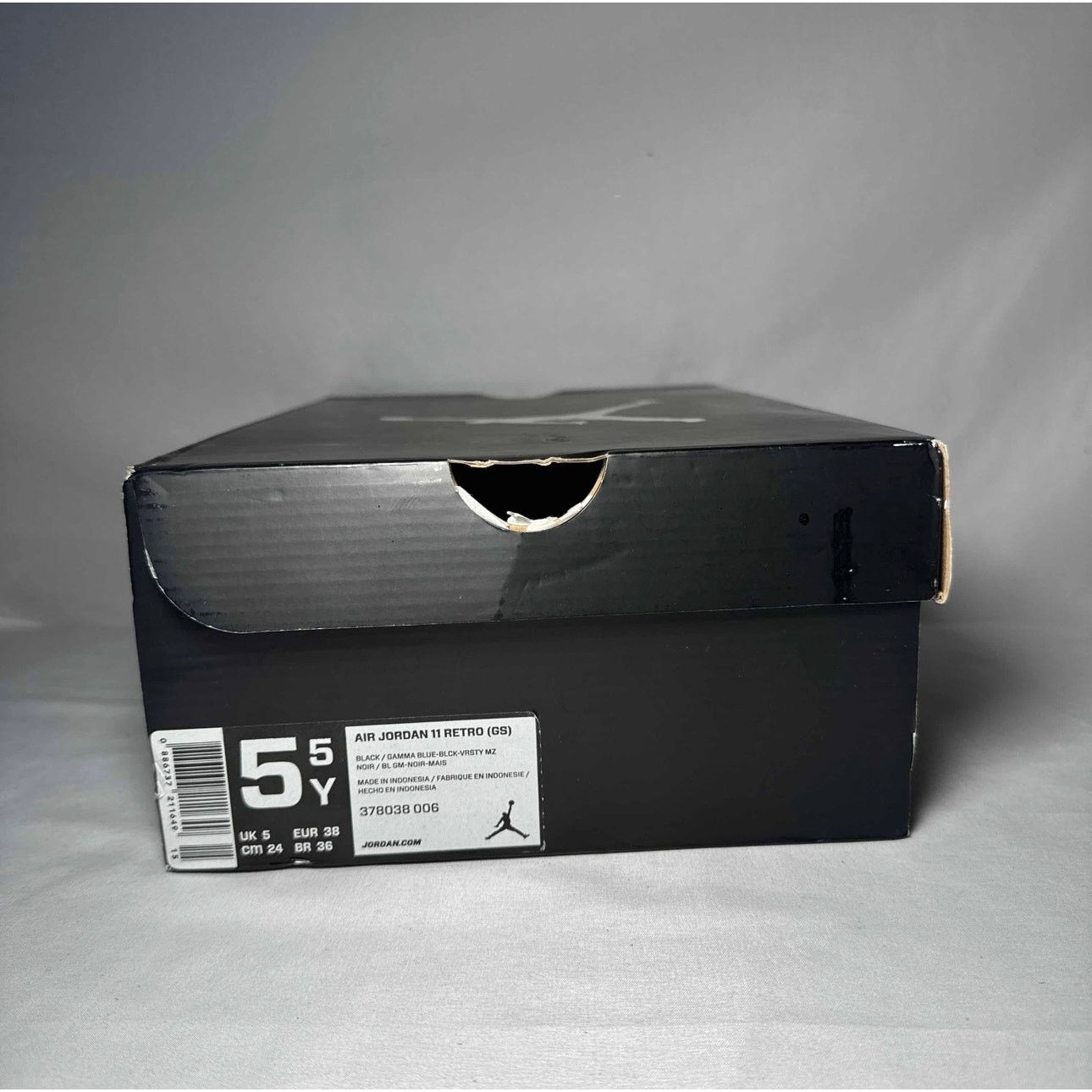 Jordan Brand × Nike Size 5.5 Nike Air Jordan 11 Retro GS Gamma Blue Men's Shoes Size US 5.5 / EU 38 - 9 Thumbnail