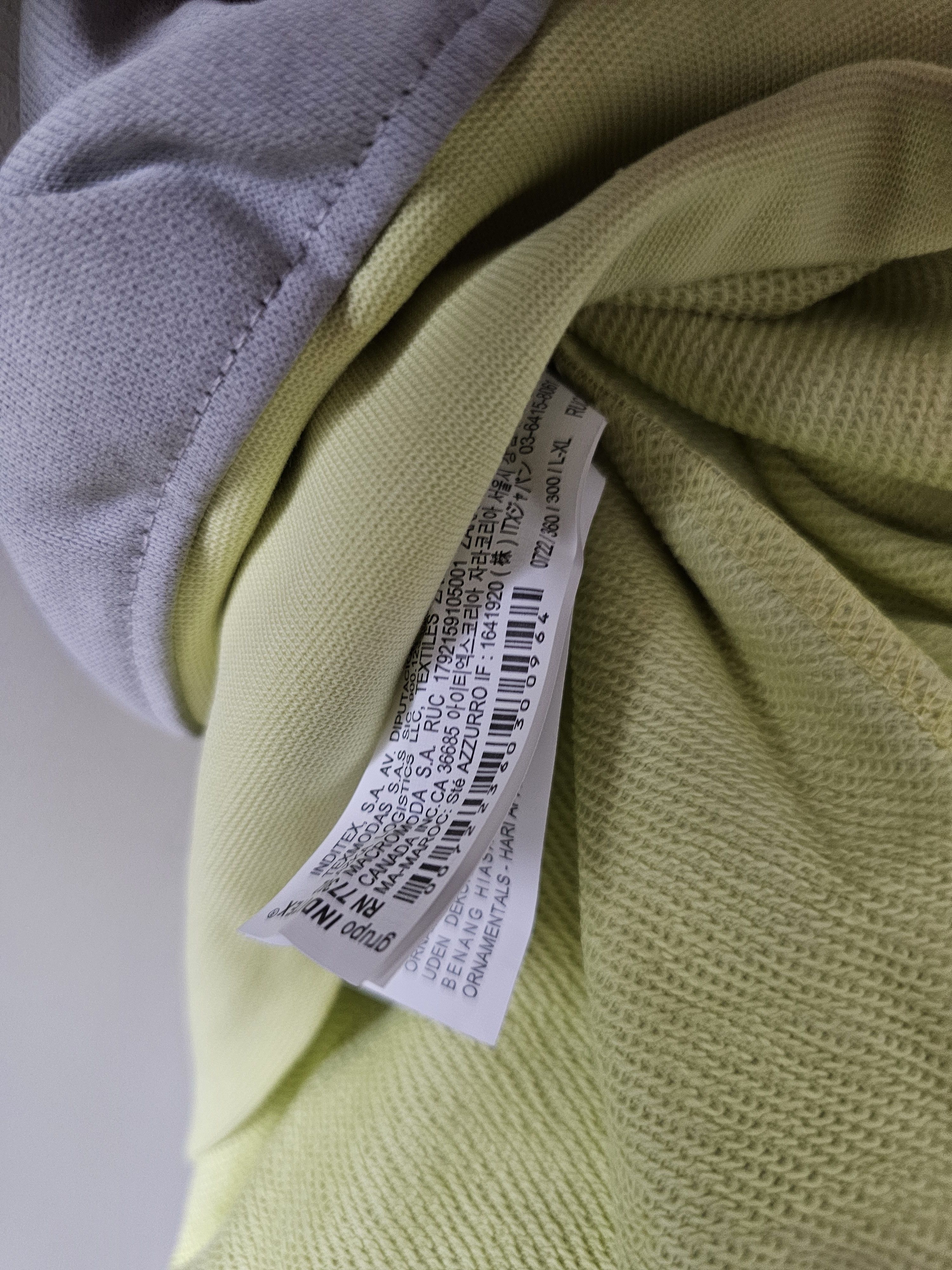 Rhude × Zara Long Sleeve Polo Rhude x Zara Rhuigi Size US L / EU 52-54 / 3 - 7 Thumbnail
