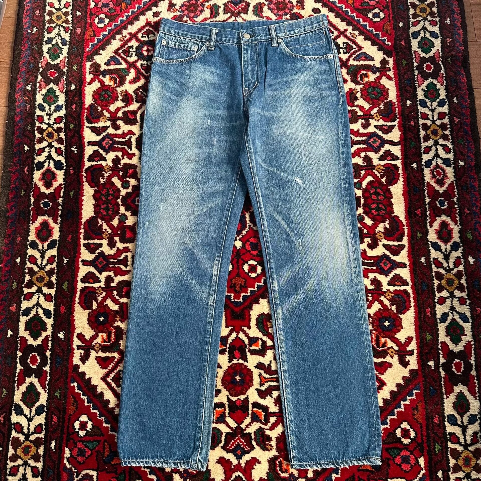 Visvim visvim 11aw washed denim jeans Size US 34 / EU 50 - 1 Thumbnail