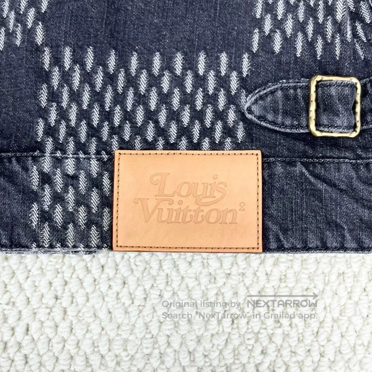 Louis Vuitton louis vuitton x nigo black denim jacket. Size US L / EU 52-54 / 3 - 5 Thumbnail