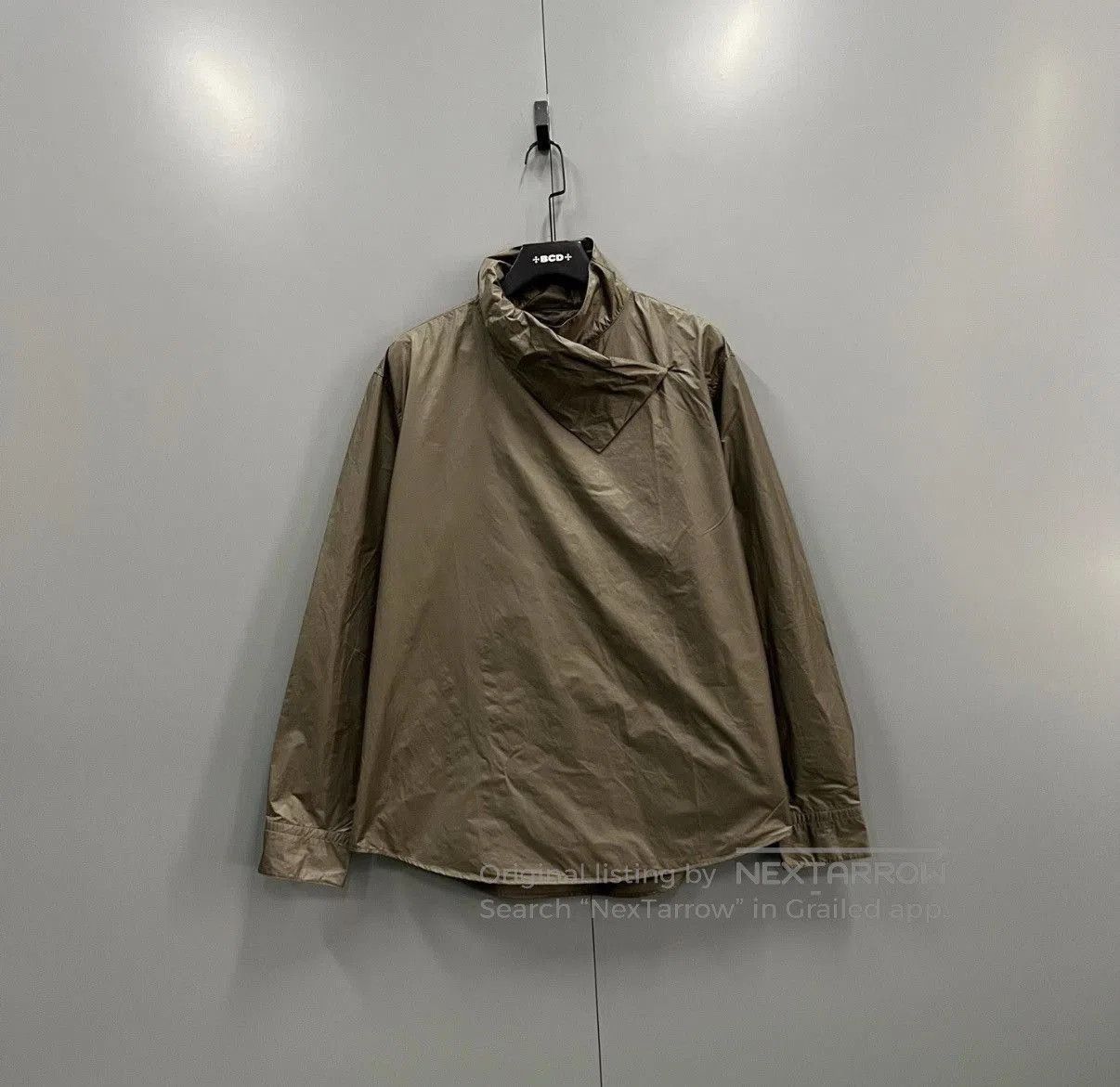 Hermes Brown High Collar Light Jacket XS. Size US XS / EU 42 / 0 - 1 Thumbnail