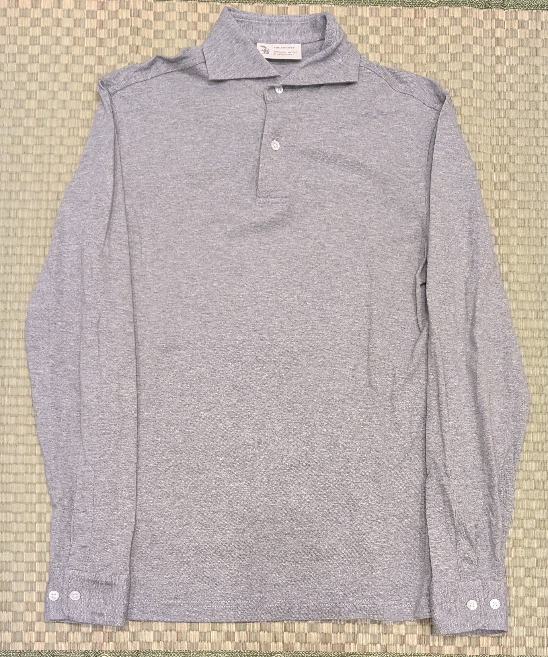 The Armoury The Armoury by Ascot Chang Long Sleeve Spread Collar Polo Size US S / EU 44-46 / 1 - 1 Thumbnail