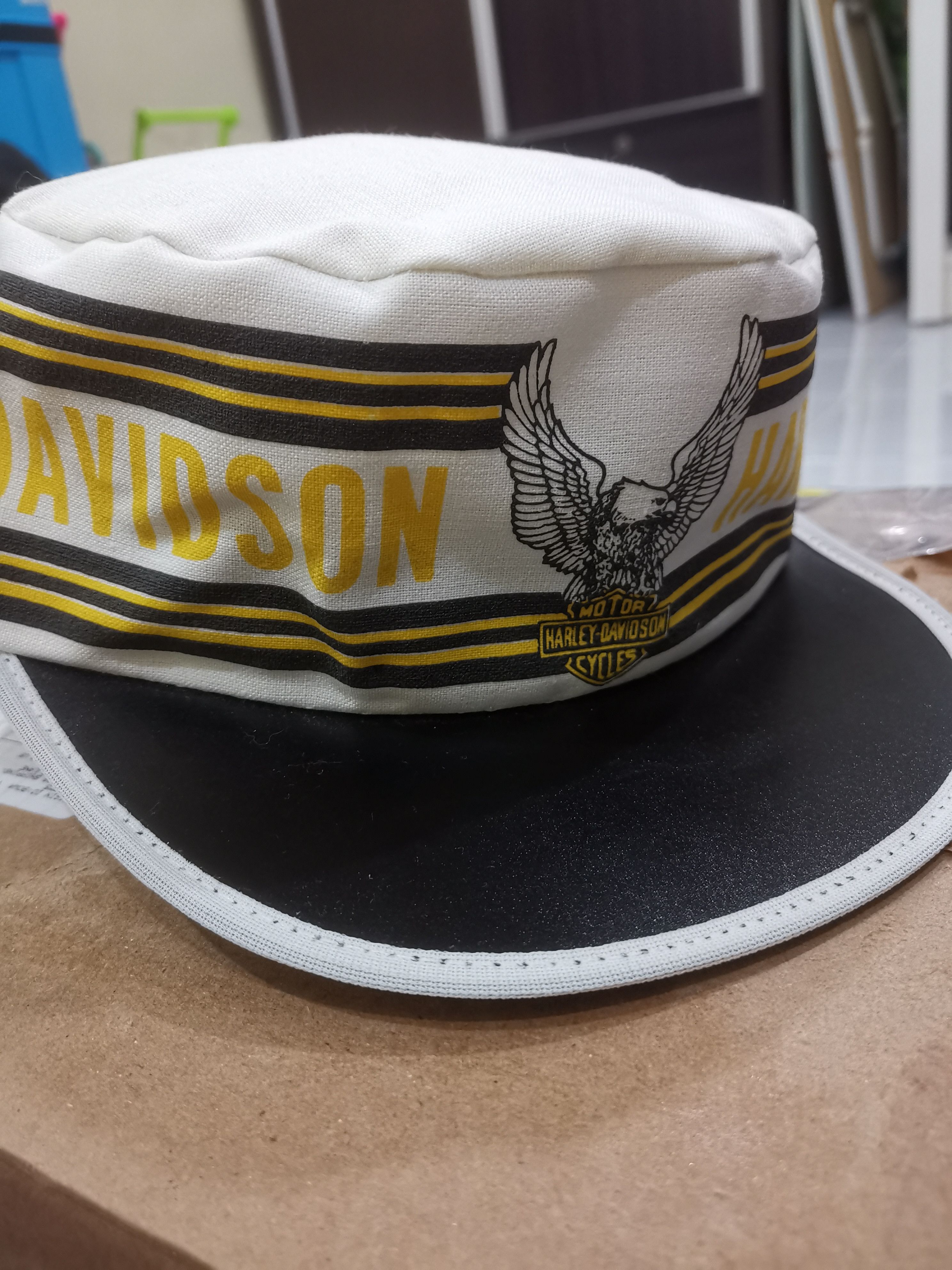 Harley Davidson VINTAGE HARLEY DAVIDSON PAINTER HAT Size ONE SIZE - 1 Thumbnail
