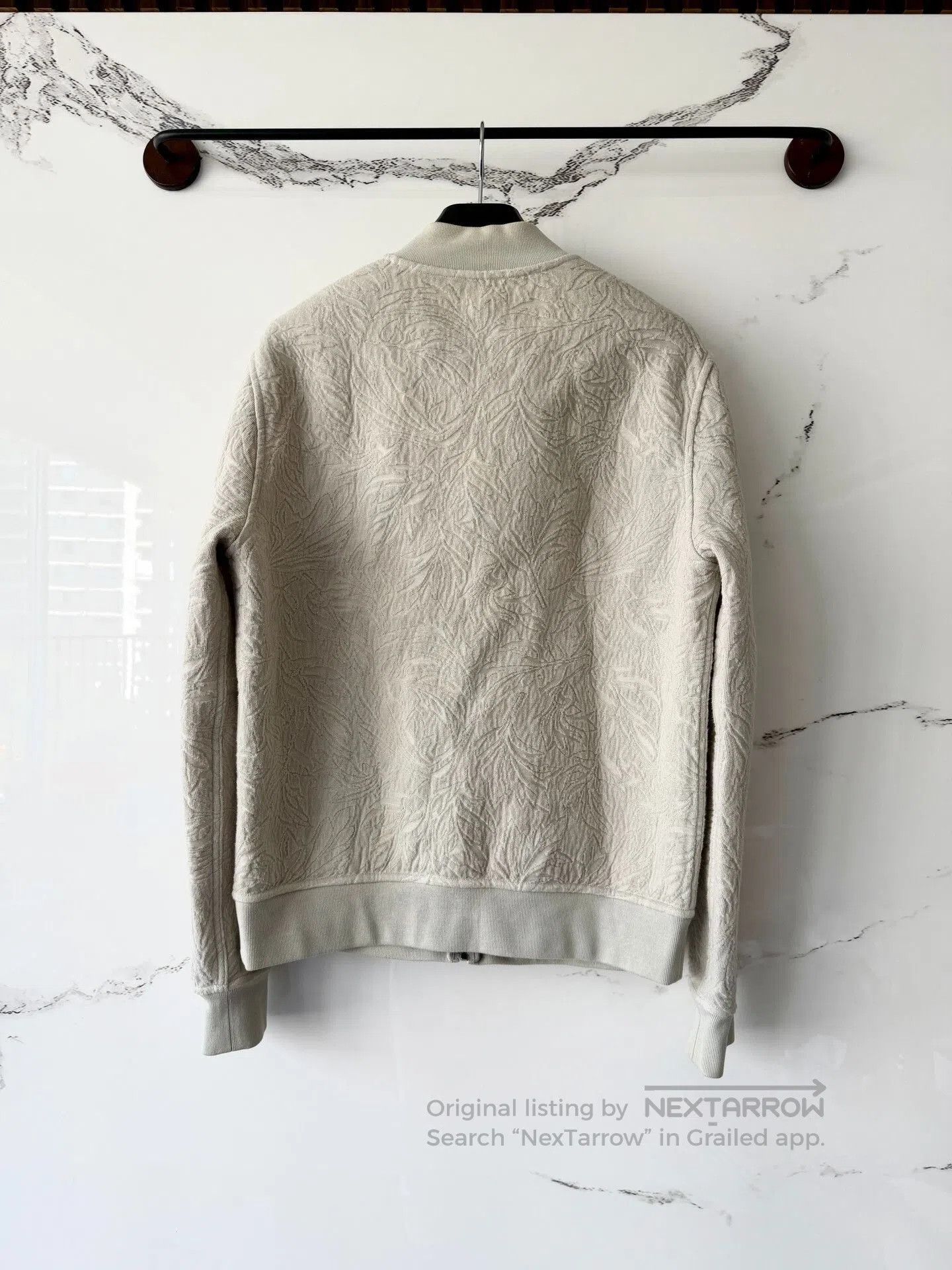 Hermes hermes gray knit baseball jacket size S. Size US S / EU 44-46 / 1 - 4 Thumbnail
