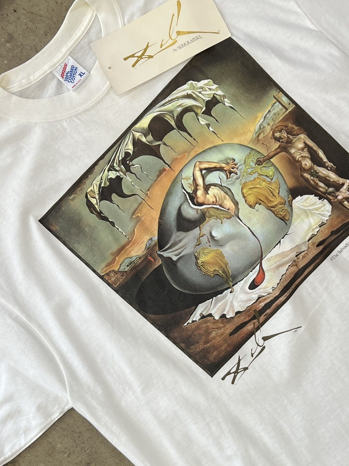 Band Tees × Japanese Brand × Vintage *SOLD* CLONES Salvador Dali