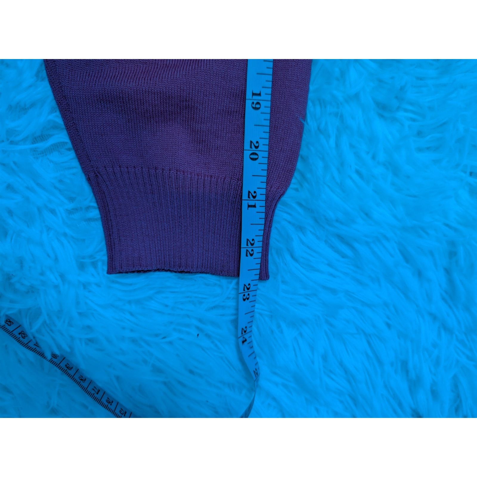 Other Marz Wool Turtleneck Sweater Purple Size 14 Size XL / US 12-14 / IT 48-50 - 6 Thumbnail