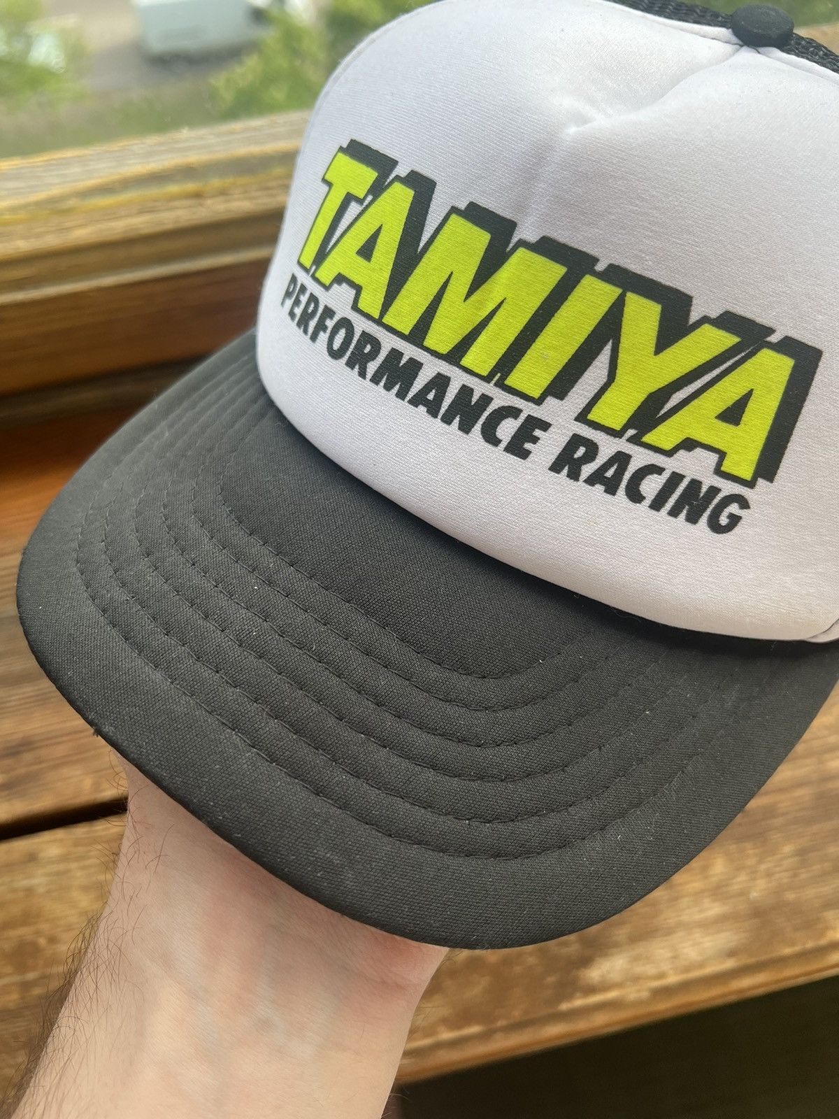 Japanese Brand Vintage Racing TAMIYA Trucker Hat Y2K Cap Size ONE SIZE - 22 Thumbnail