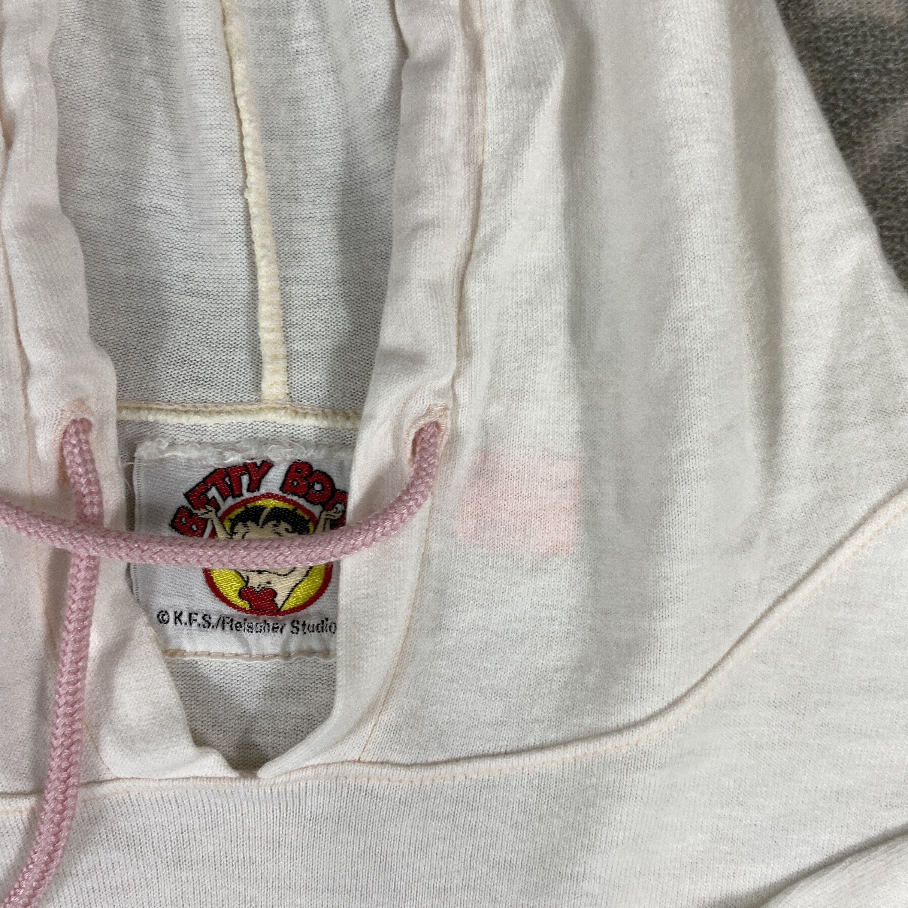 Cartoon Network Vintage Betty Boop Shirt Hoodie - L057 Size US M / EU 48-50 / 2 - 9 Thumbnail