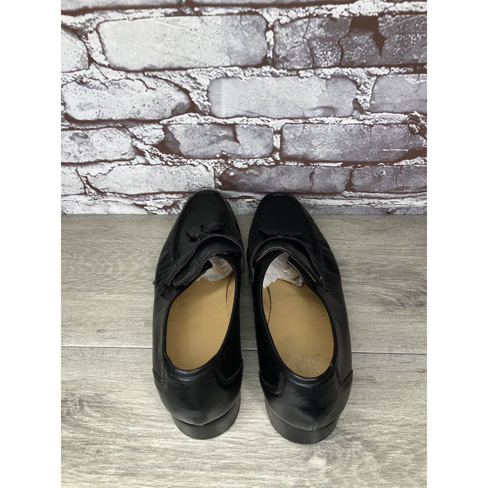 Nunn Bush Nunn Bush Black Leather Slip On Tassel Loafers Dress Shoes M Size US 10 / EU 43 - 5 Thumbnail