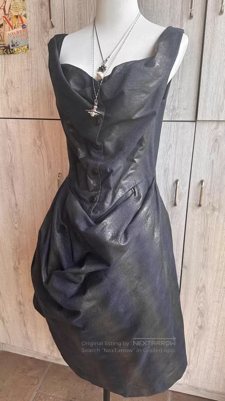 Vivienne Westwood Vivienne Westwood Dress with pleats and snap button design Size M / US 6-8 / IT 42-44 - 4 Thumbnail