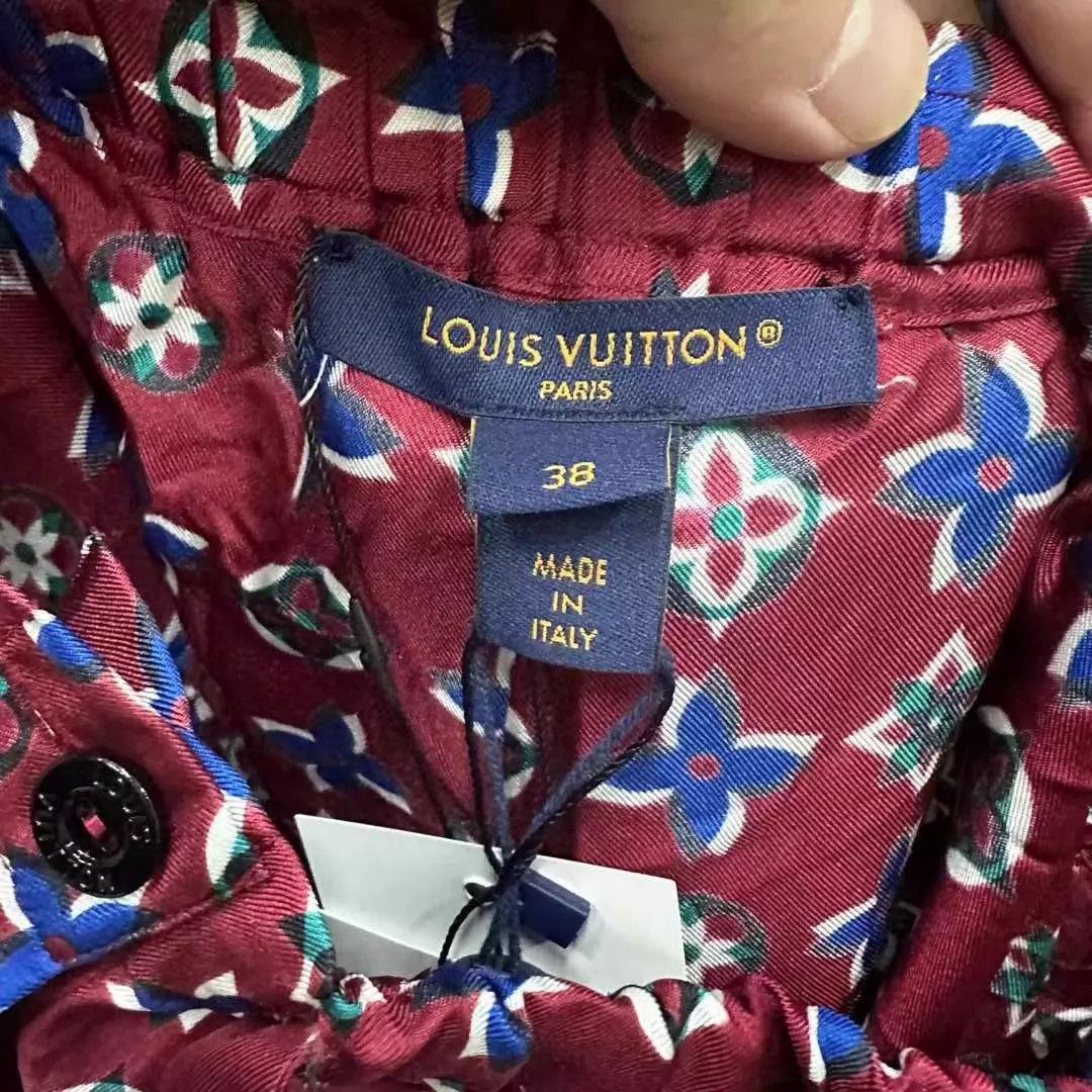Louis Vuitton LV Monogram Pants 38 New with Tags Size 27" / US 4 / IT 40 - 2 Thumbnail