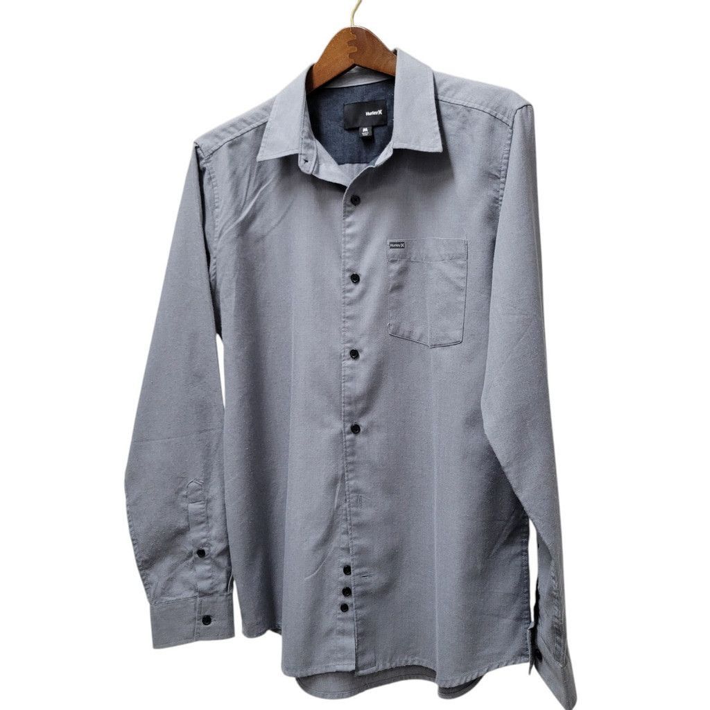 Hurley Hurley Men's Long-Sleeves Shirt Size Medium. Excellent Size US M / EU 48-50 / 2 - 3 Thumbnail