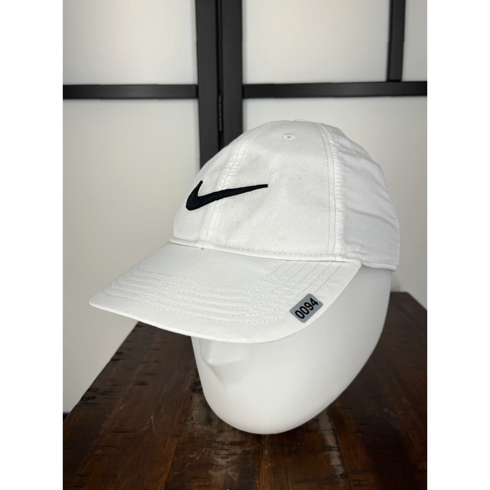 Nike Nike Hat Cap Strap Back Adult One Size White Legacy91 Dri-Fit Polyester Golfer Size ONE SIZE - 4 Thumbnail