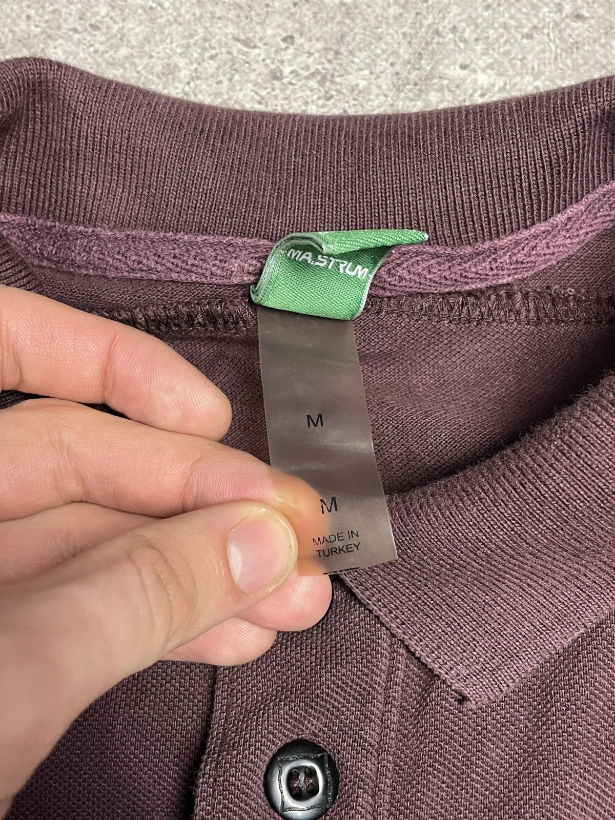 MA.STRUM Vintage Ma. Strum Short Sleeve Shirt Polo Size US M / EU 48-50 / 2 - 5 Thumbnail