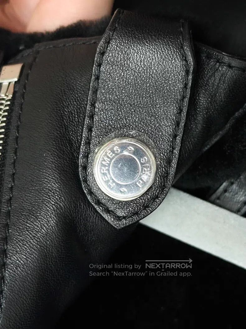 Hermes Hermes Black fur-lined sleeveless coat vest jacket Size XS / US 0-2 / IT 36-38 - 5 Thumbnail