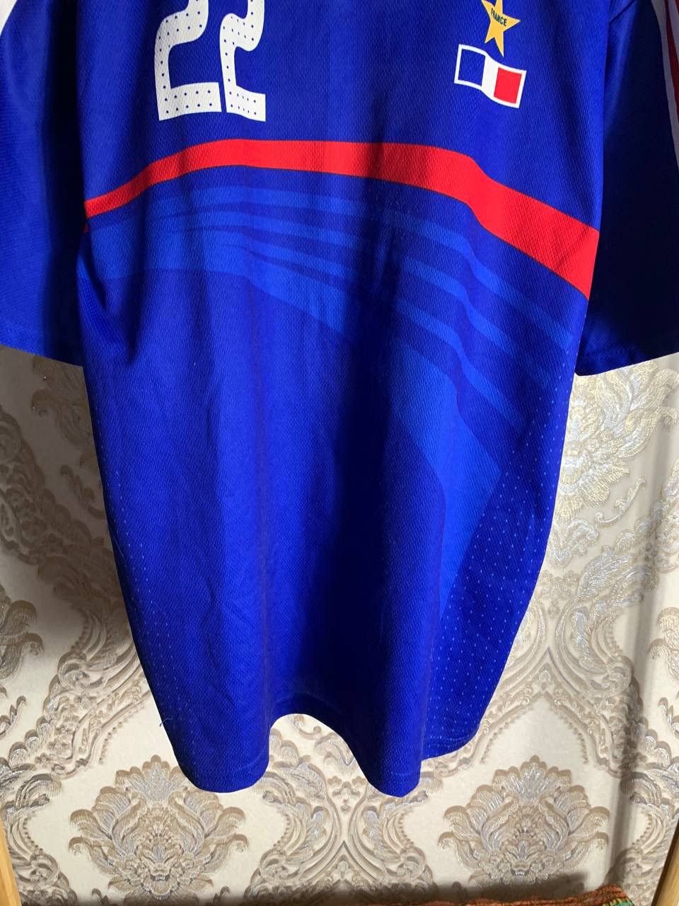 Vintage VERY RARE RIBÉRY FRANCE SOCCER JERSEY BLOKECORE RETRO Y2K Size US XL / EU 56 / 4 - 4 Thumbnail