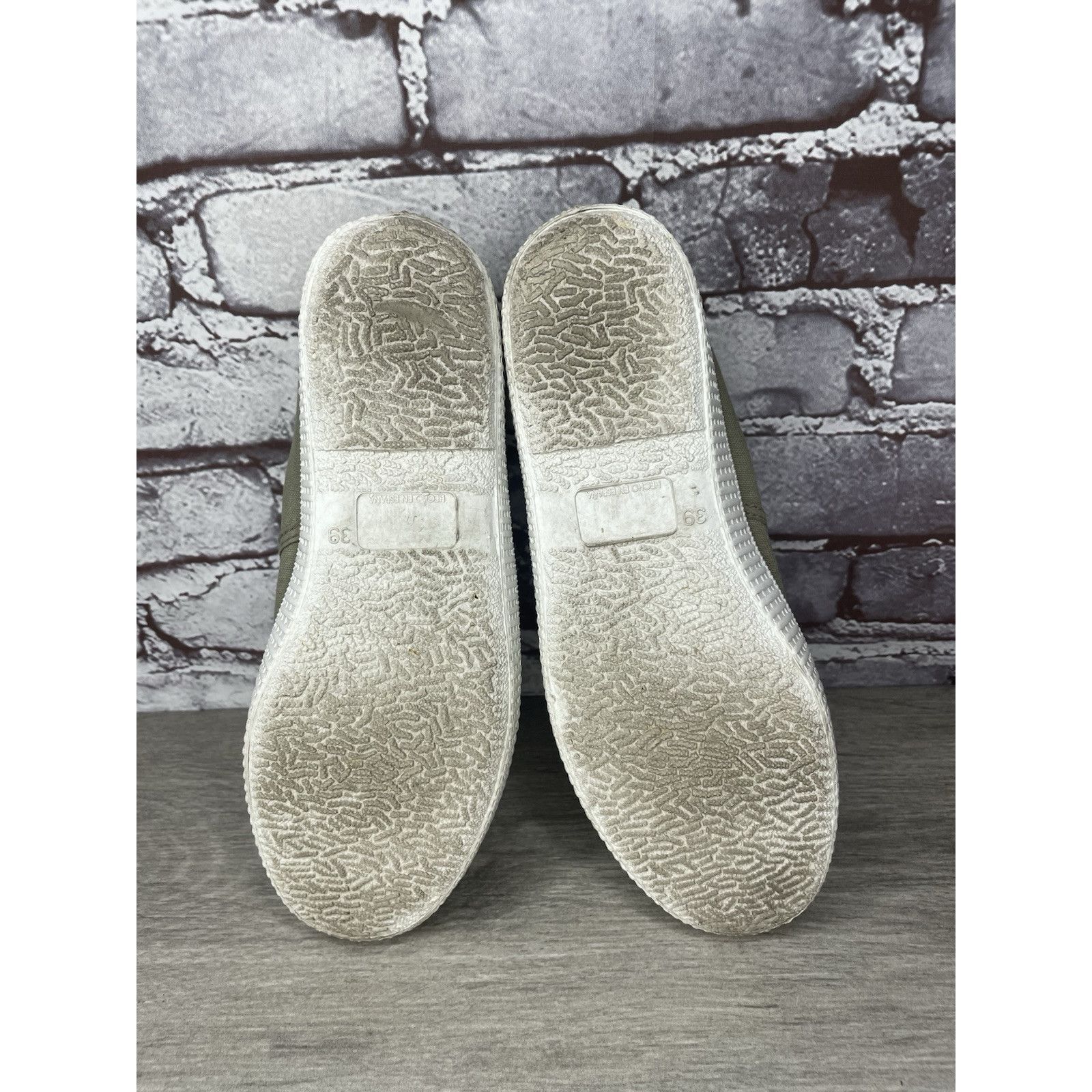 Sonoma Potoma Green Canvas Fabric Slip On Casual Sneakers Shoes Wom Size US 8.5 / IT 38.5 - 15 Thumbnail