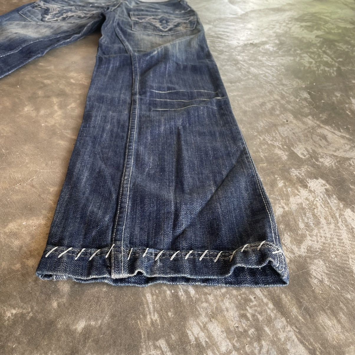 Tornado Mart Antik Denim Jeans Made In USA Vintage Distressed Denim Pants Size US 30 / EU 46 - 7 Thumbnail