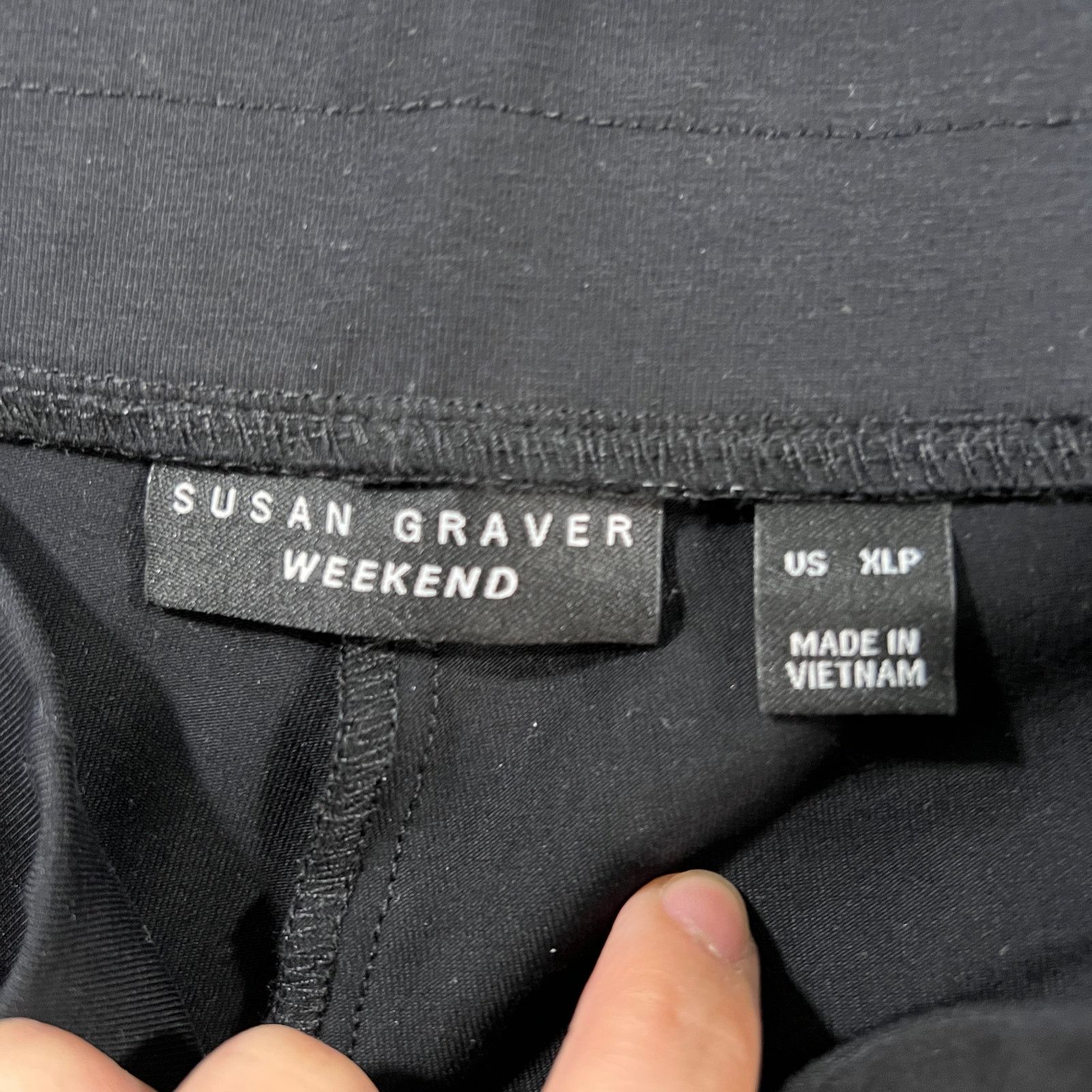 Other Susan Graver Petite Weekend Premium Stretch Slim-Leg Size 38" / US 16 / IT 52 - 3 Thumbnail