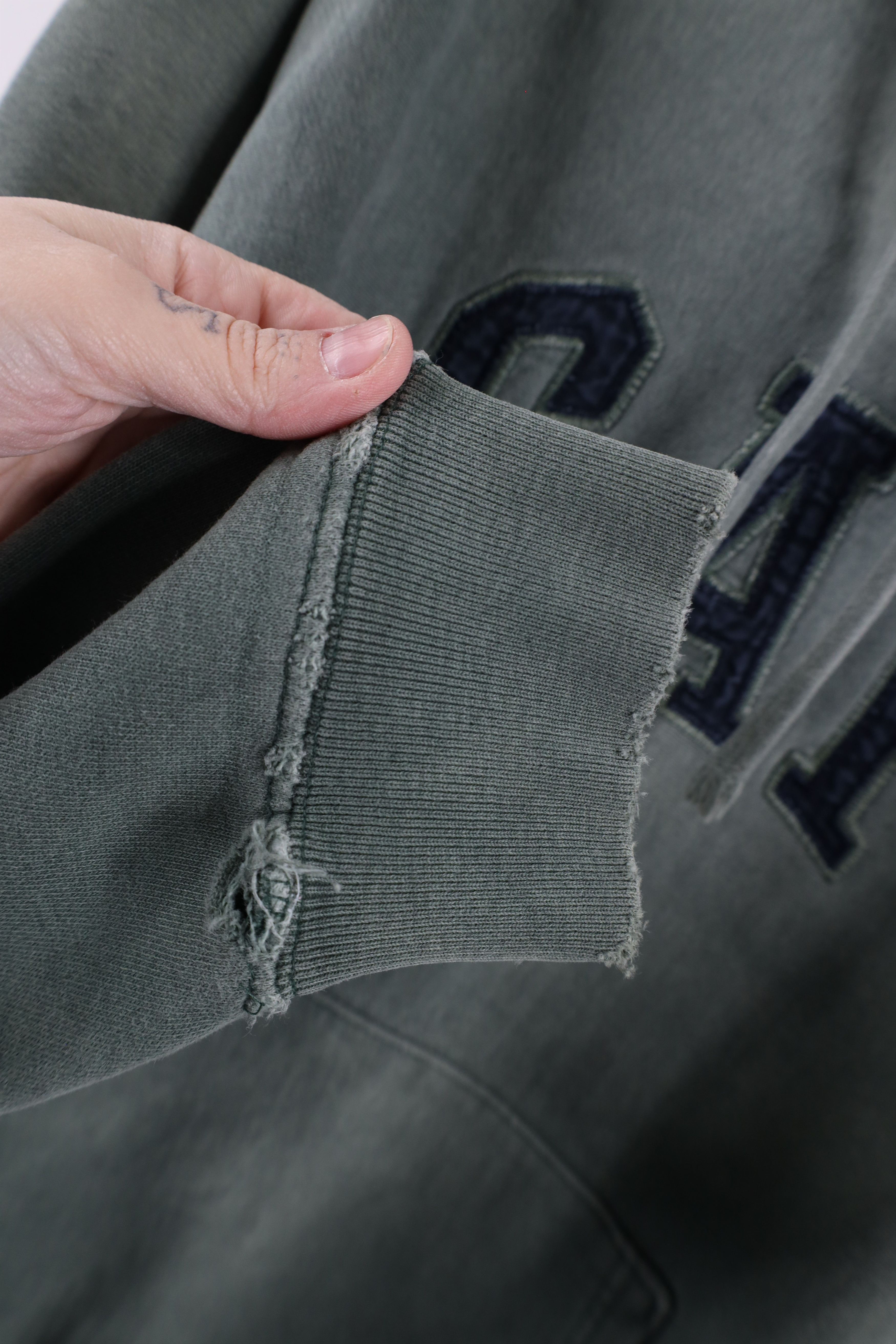 Gap × Vintage Vintage Y2K 2001 Gap Spell Block Letter Hoodie Sweatshirt Size US L / EU 52-54 / 3 - 9 Thumbnail