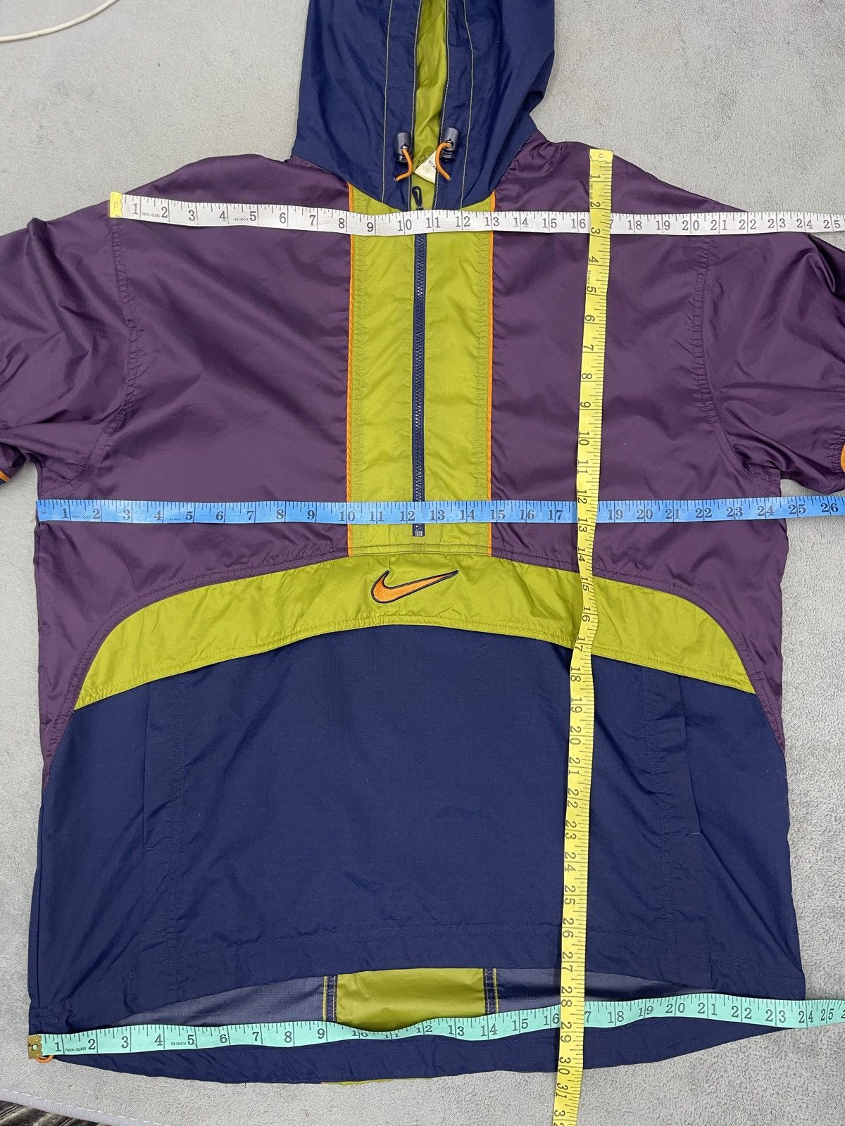 Nike STEALS🔥VTG NIKE ANORAK HOODIE Size US L / EU 52-54 / 3 - 15 Thumbnail