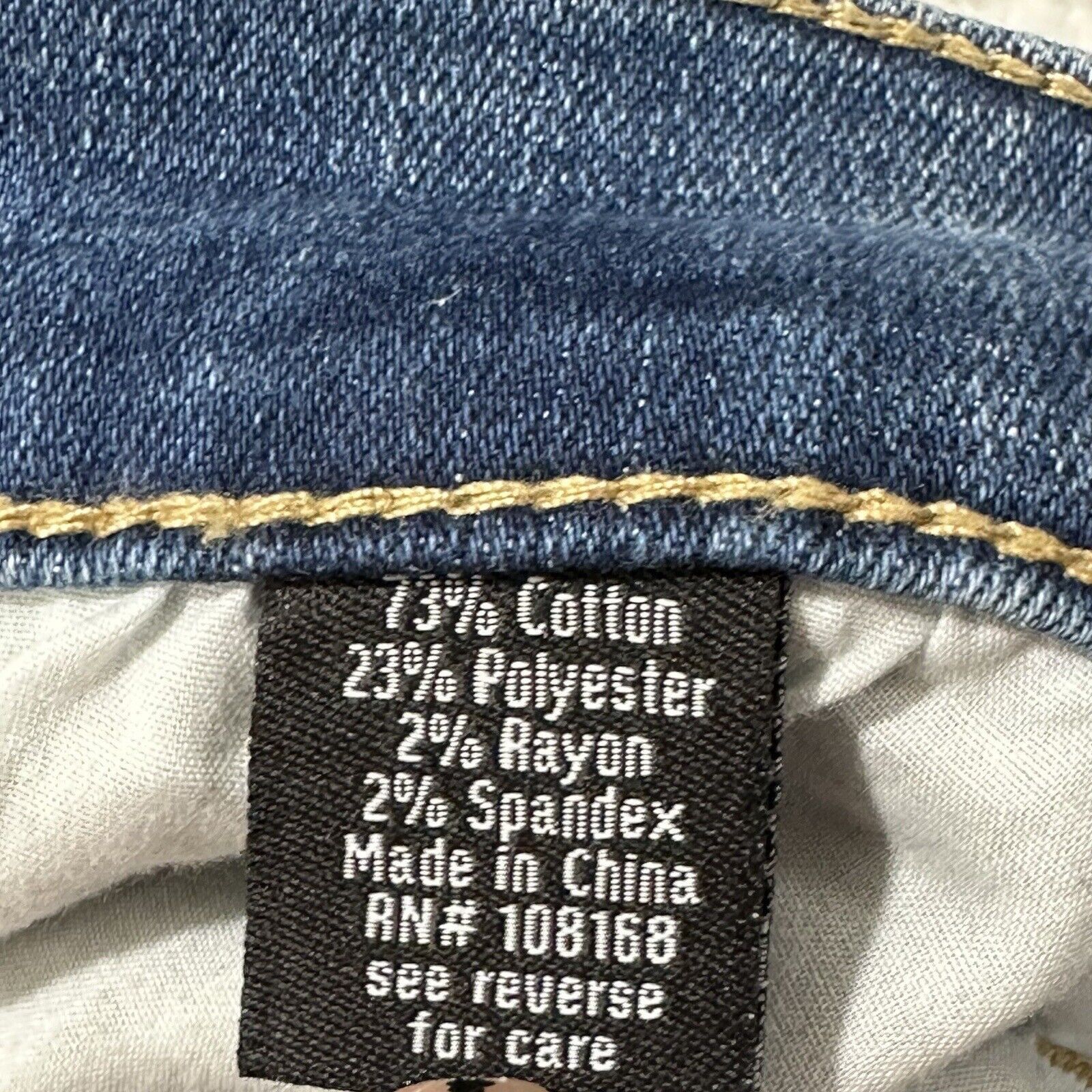 Rsq RSQ 32 Tokyo Super Skinny Distressed Denim Jeans 31" Inseam Size 32" / US 10 / IT 46 - 5 Thumbnail