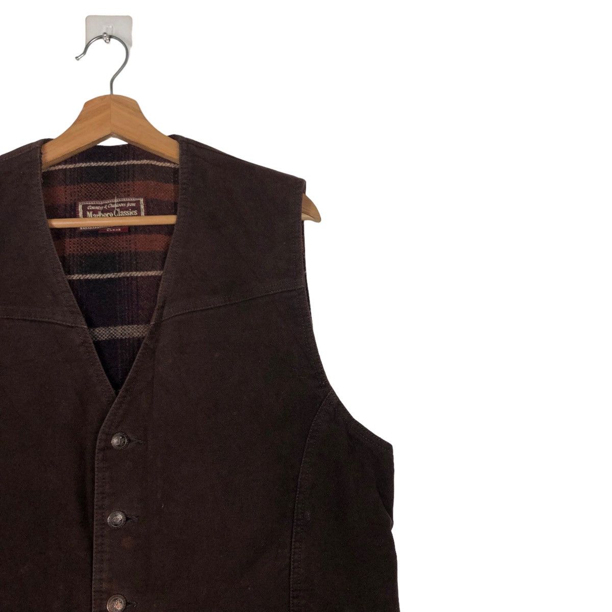 Marlboro 🔥Vintage Marlboro Classic Vest Blanket Lining Size US L / EU 52-54 / 3 - 6 Thumbnail
