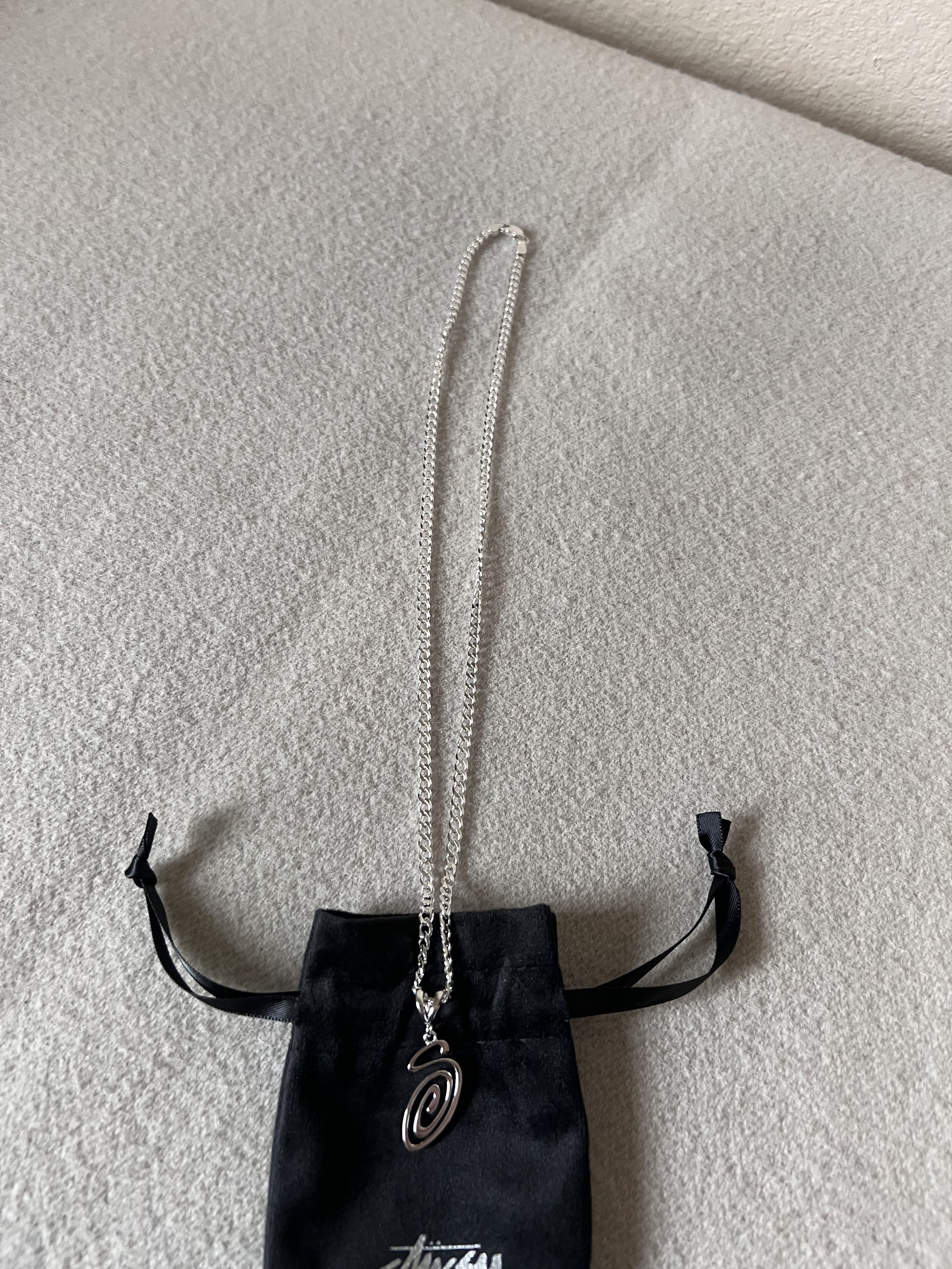 Stussy Stussy Swirly S Chain in Sterling Sliver | Grailed