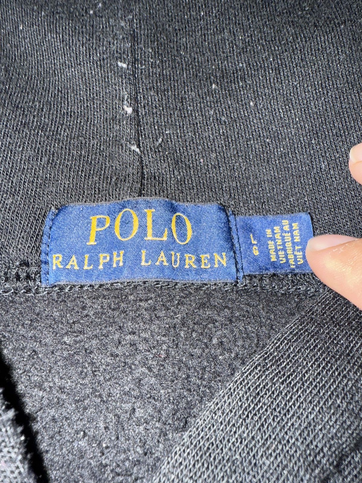 Polo Ralph Lauren × Ralph Lauren VINTAGE POLO HOODIE Size US L / EU 52-54 / 3 - 5 Thumbnail