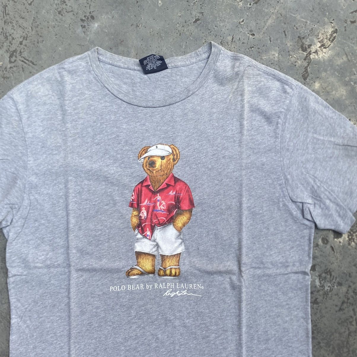 Polo Ralph Lauren Vintage Poli Bear Tshirt Size US S / EU 44-46 / 1 - 3 Thumbnail