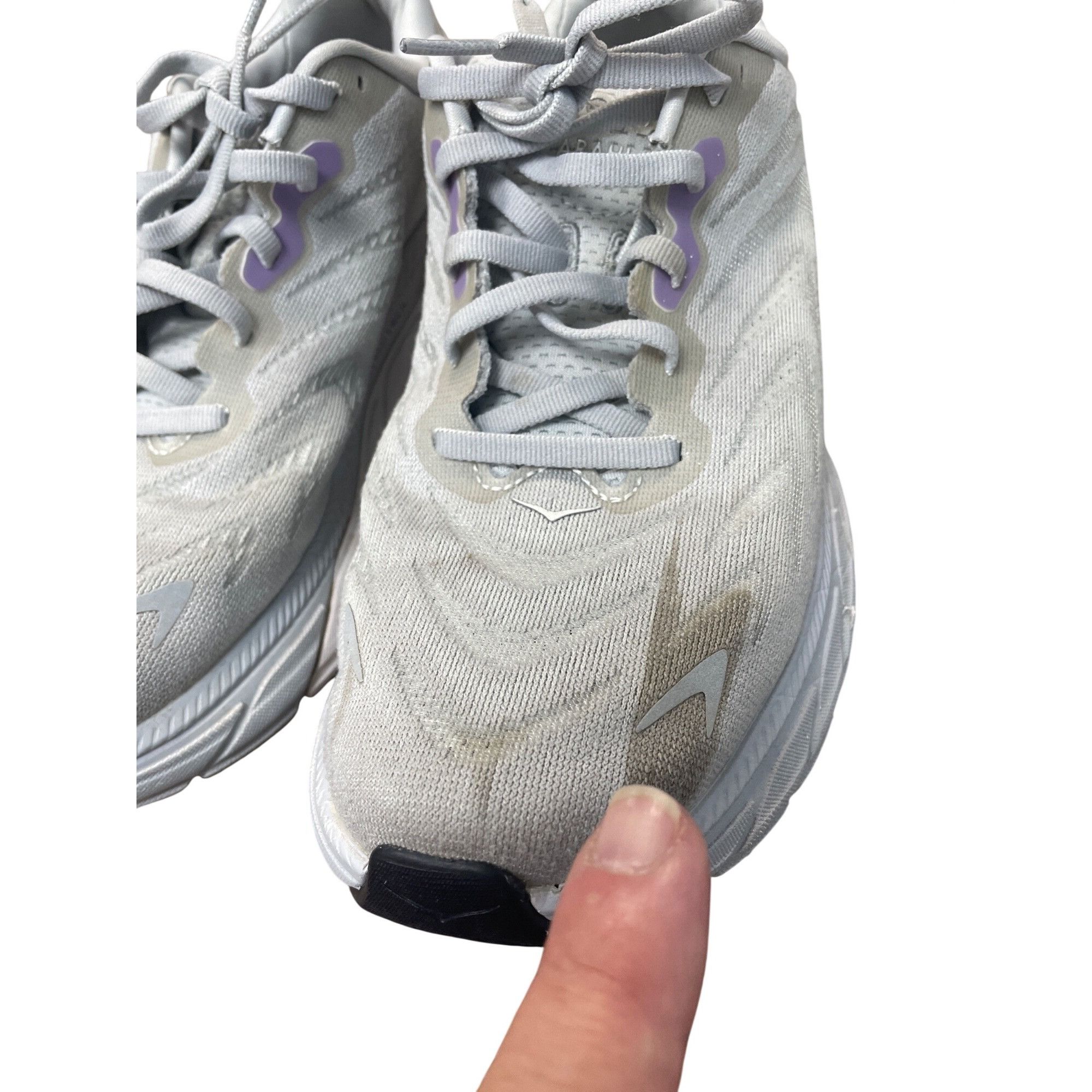 Hoka Hoka Arahi 6 Womans Mint Green White Run Walk Sneakers Sz 7. Size US 7.5 / IT 37.5 - 13 Thumbnail