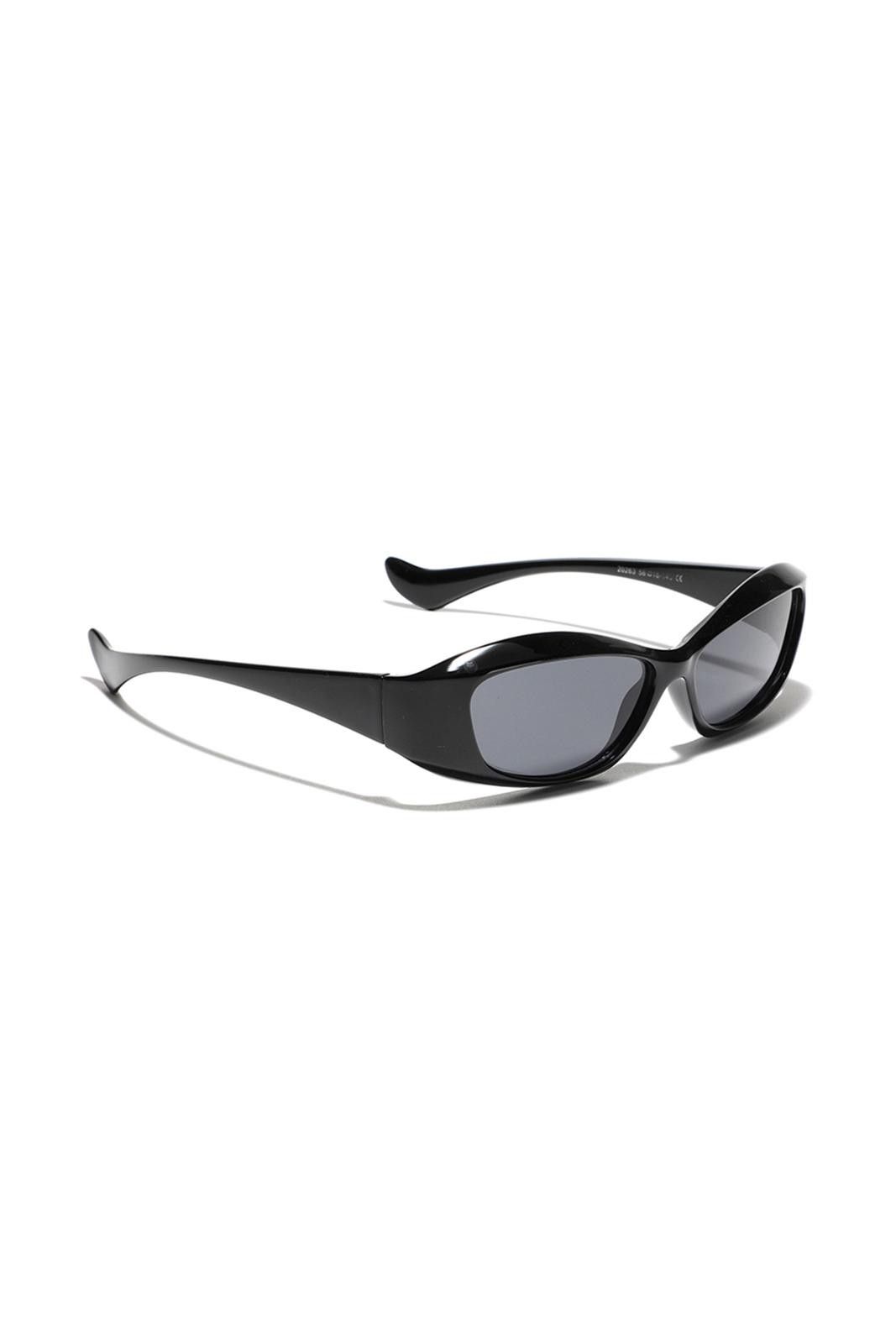 Other Rare Vtg Y2k Avant Garde Round Sunglasses Black Unisex OS Size ONE SIZE - 3 Thumbnail