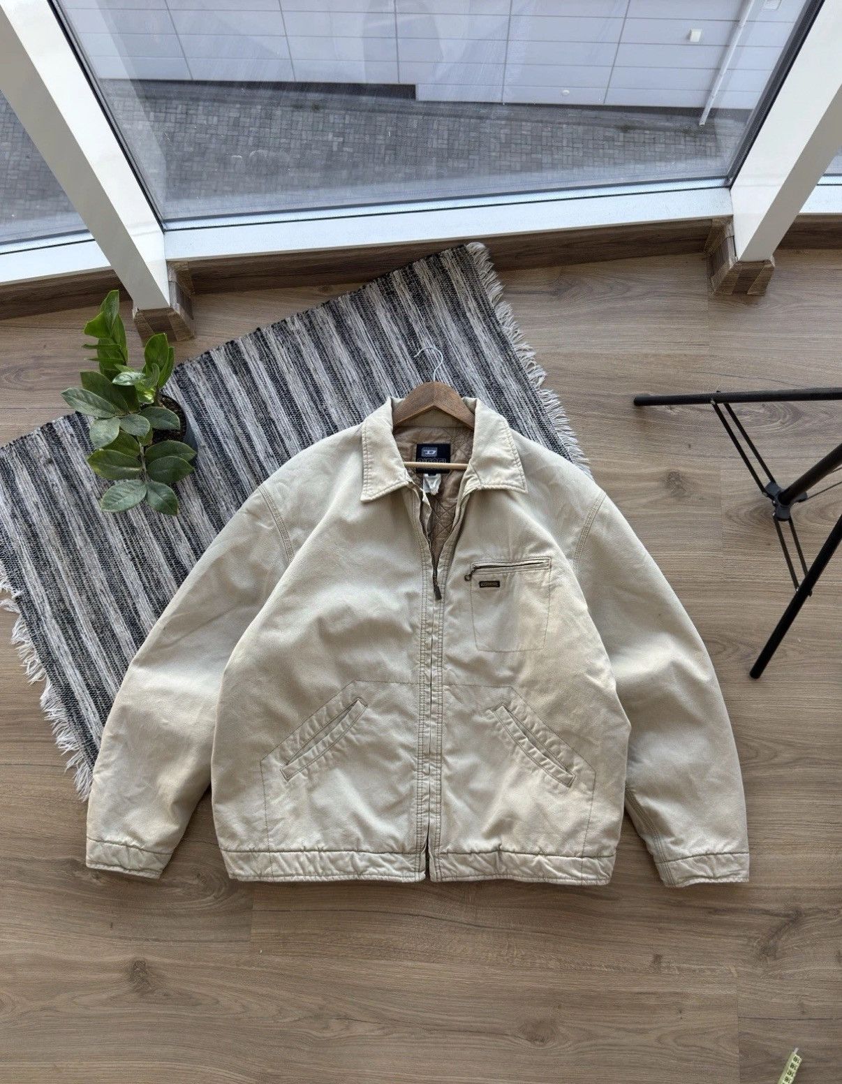 Diesel DIESEL VINTAGE DETROIT RETRO 90s BEIGE JACKET SIZE XL MEN Size US XL / EU 56 / 4 - 1 Thumbnail