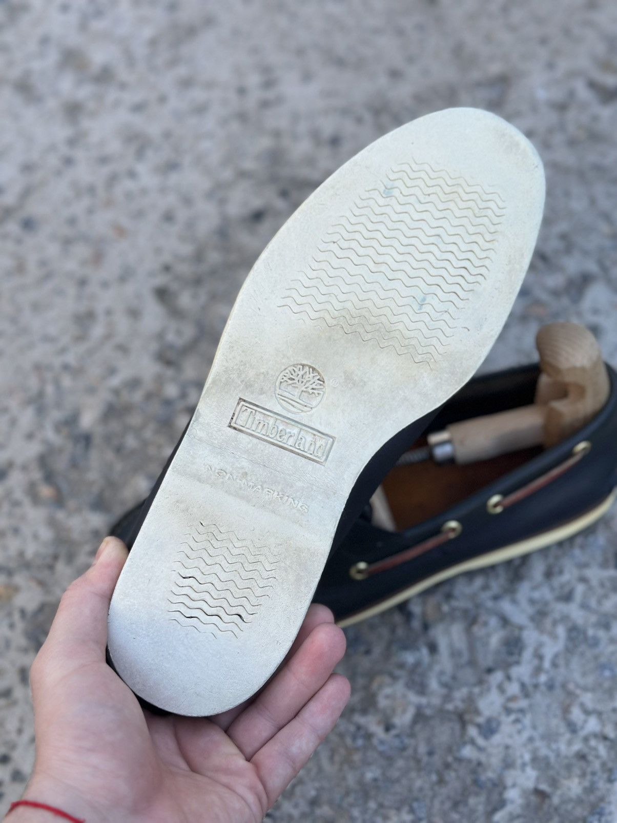Timberland Luxury Man’s Timberland Leather Shoes Size 43.5 Size US 9.5 / EU 42-43 - 10 Thumbnail