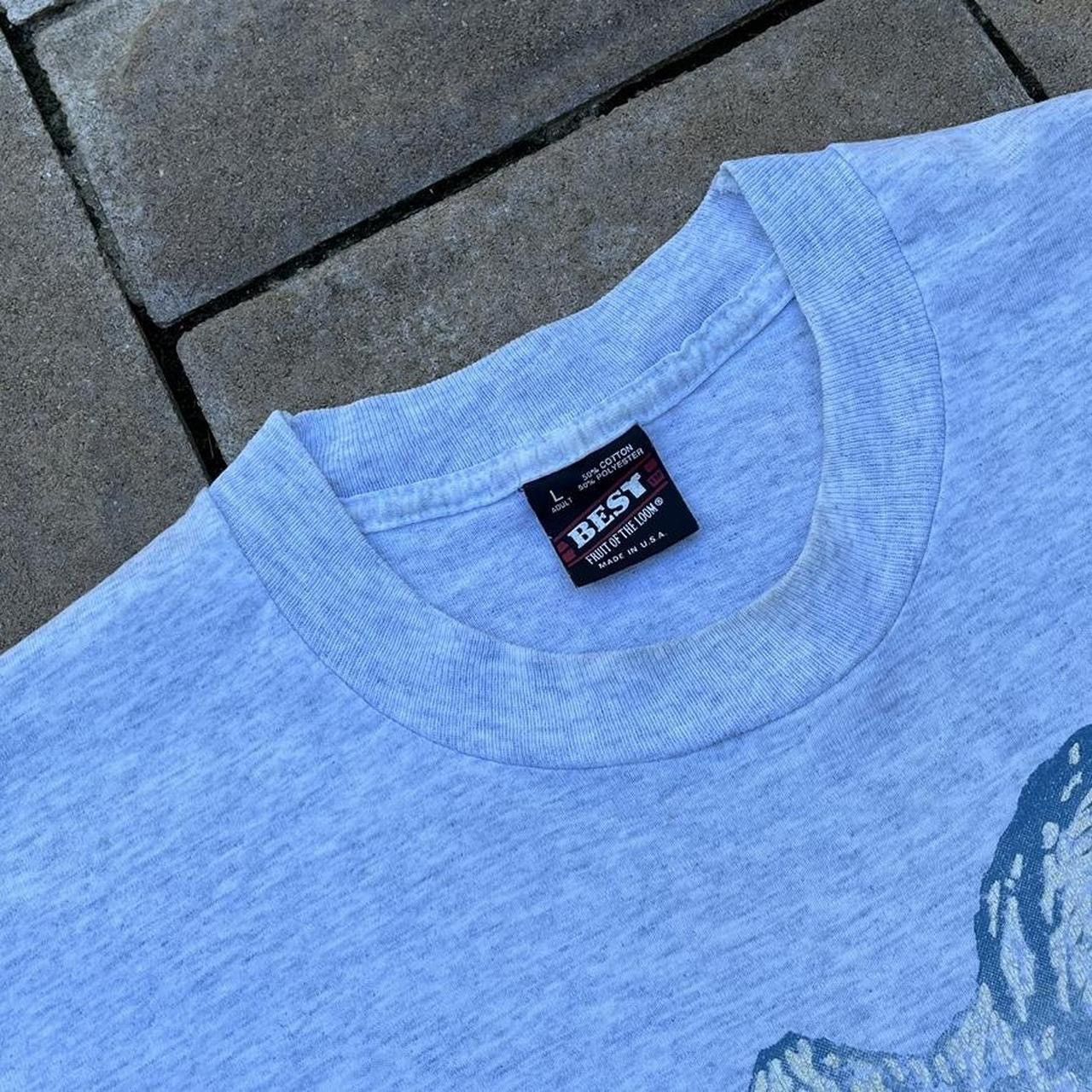 Vintage Vintage 90s FOTL Wolf Animal Nature Wildlife Tee Tshirt Size US L / EU 52-54 / 3 - 4 Thumbnail