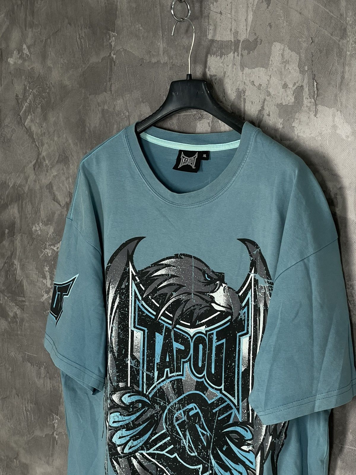 Affliction × Tapout × Vintage Crazy Vintage Y2K Affliction Style Tapout Grunge T Shirt Size US XL / EU 56 / 4 - 7 Thumbnail