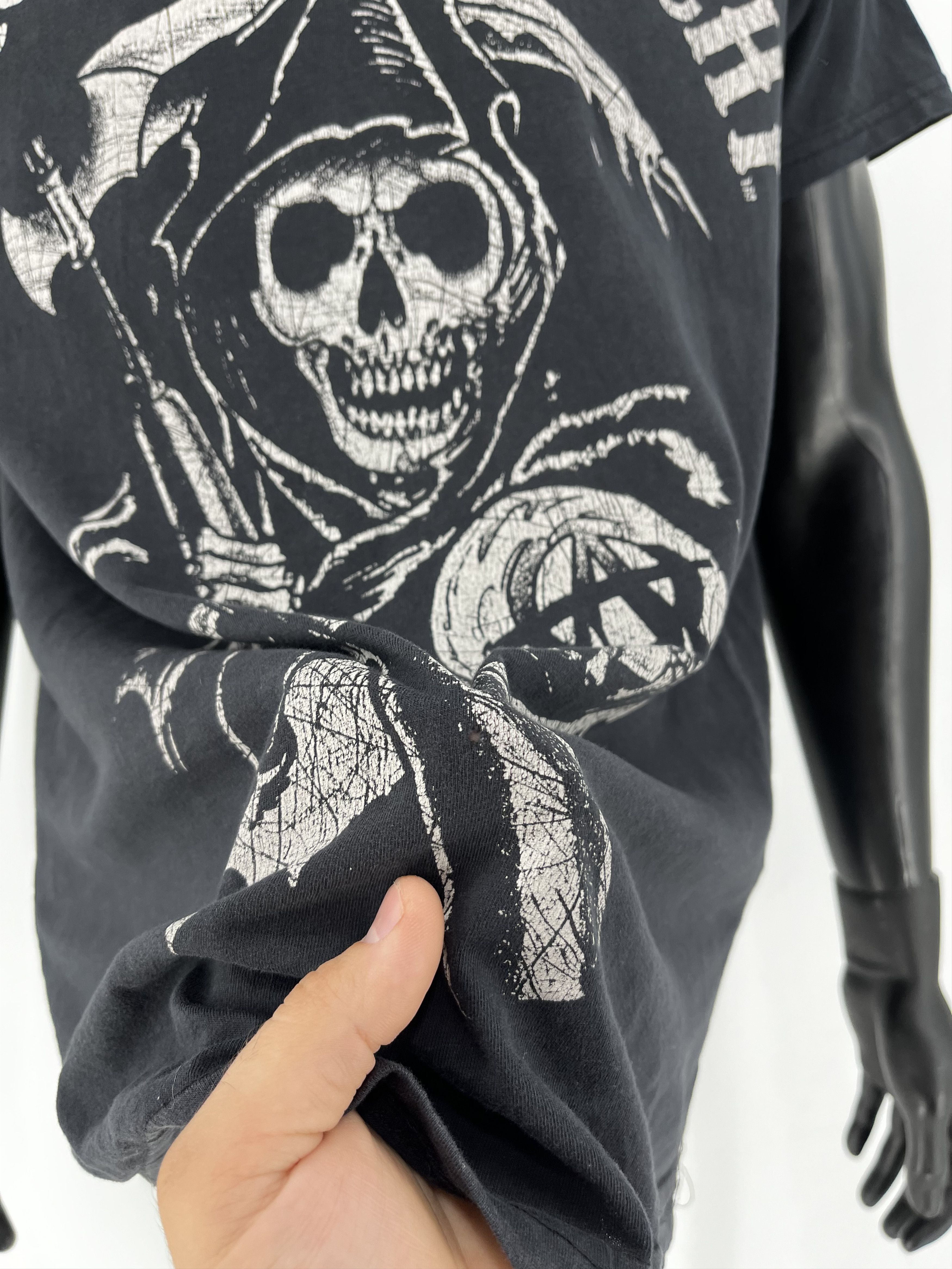 Band Tees × Vintage Vintage SOA Sons Of Anarchy Vintage Band Graphic Tee Faded Size US XL / EU 56 / 4 - 9 Thumbnail