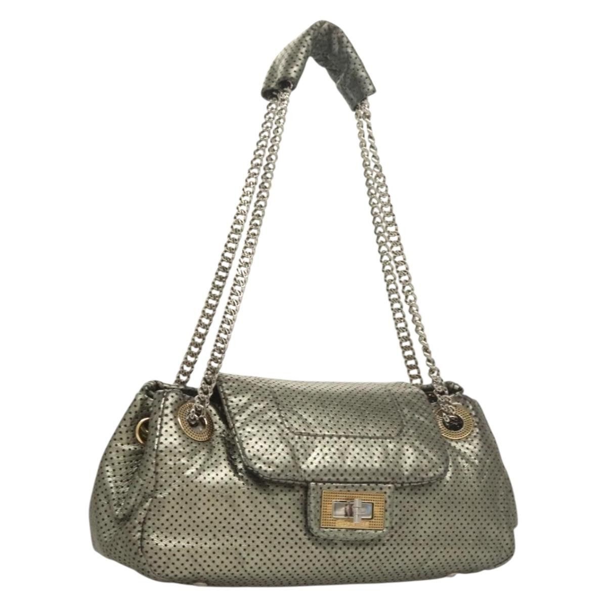 Chanel Chanel Drill Flap Bag Perforated Leather Size ONE SIZE - 1 Thumbnail