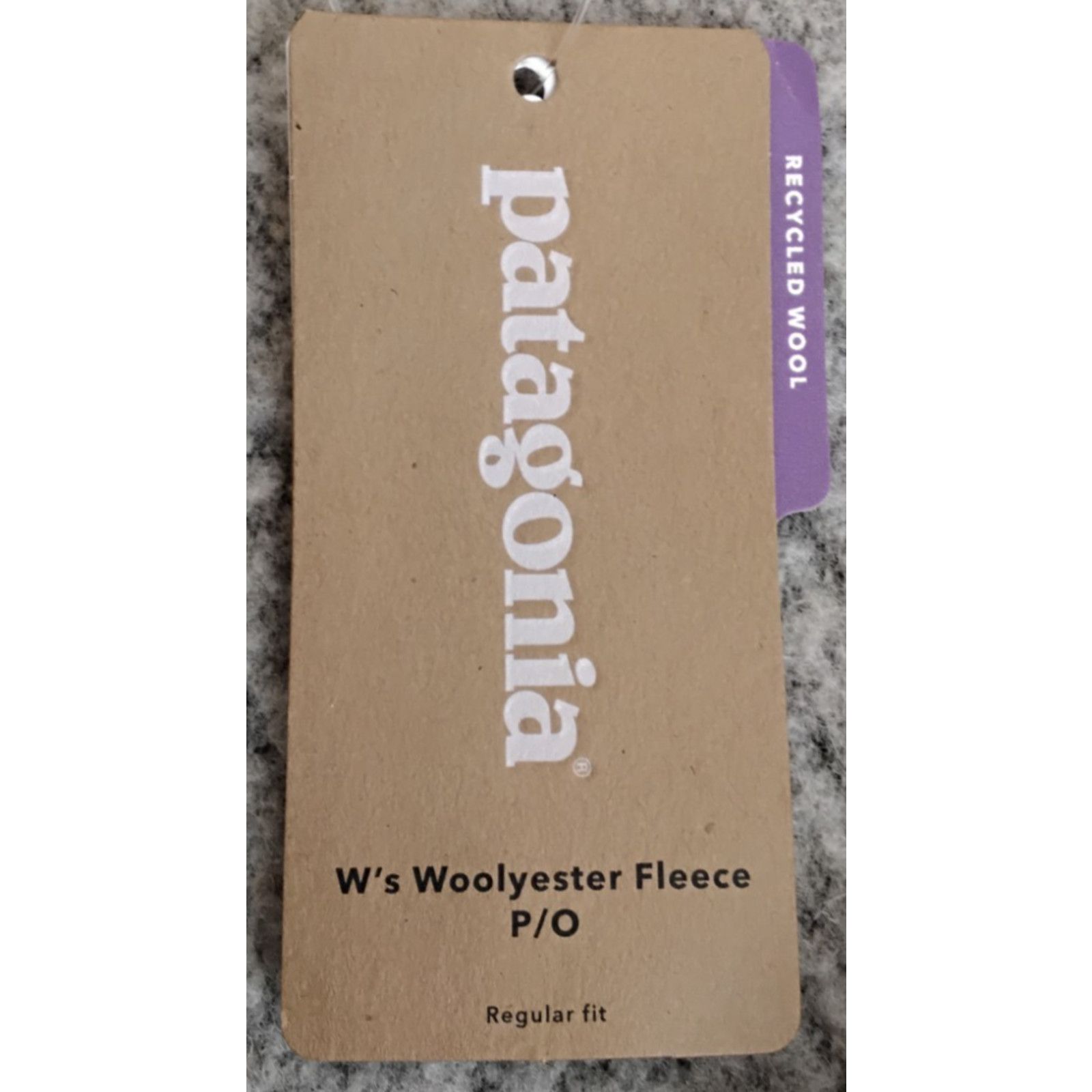 Patagonia Patagonia Woolyester Fleece Women's L Heathered Oatmeal NWT Size L / US 10 / IT 46 - 7 Thumbnail