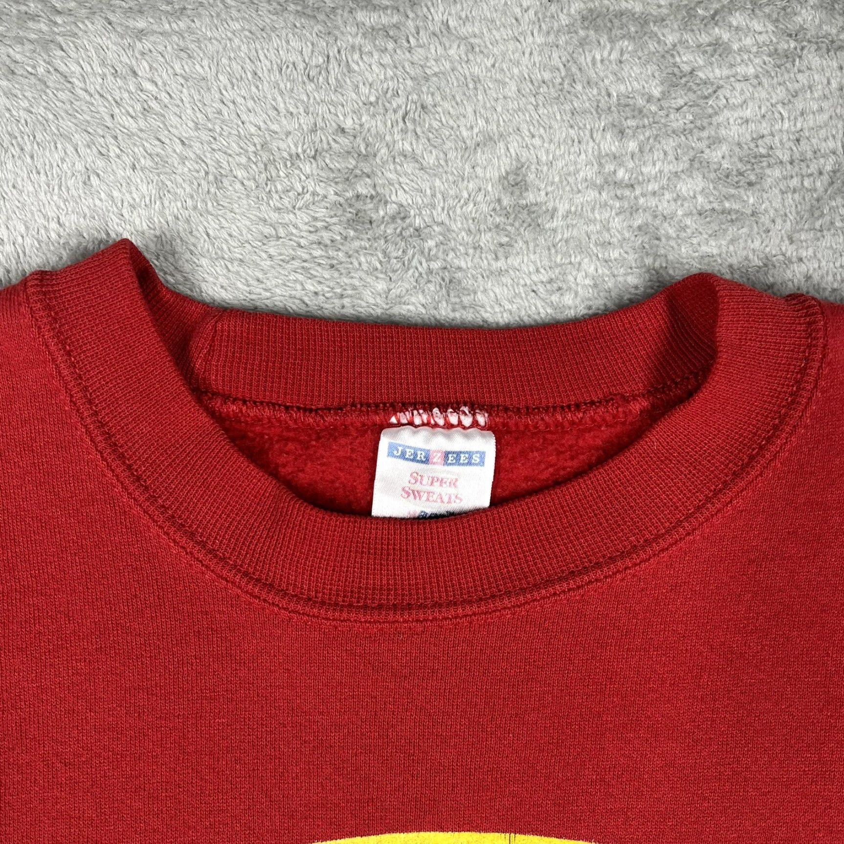 Jerzees Jerzees NuBlend Crewneck Sweater Mens XL Red The Eagle American Tradition Size US XL / EU 56 / 4 - 7 Thumbnail