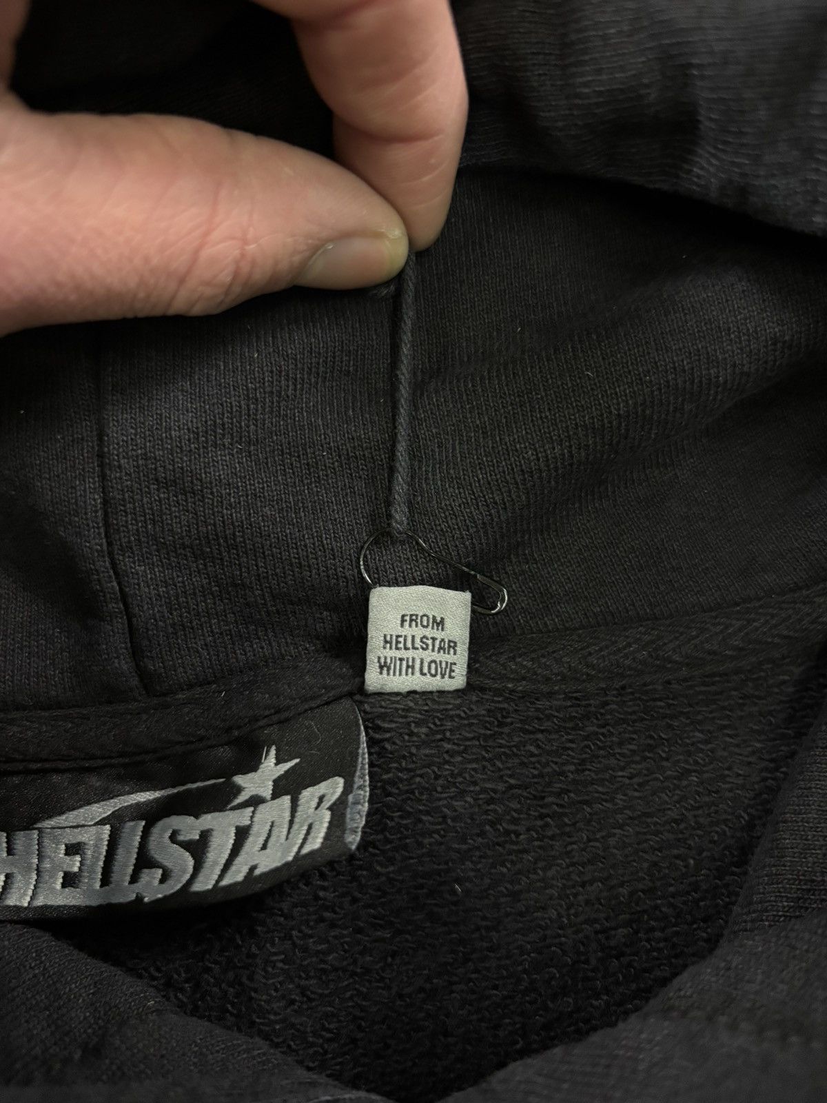 HELLSTAR Hellstar HStar Hoodie, Black Size US L / EU 52-54 / 3 - 7 Thumbnail
