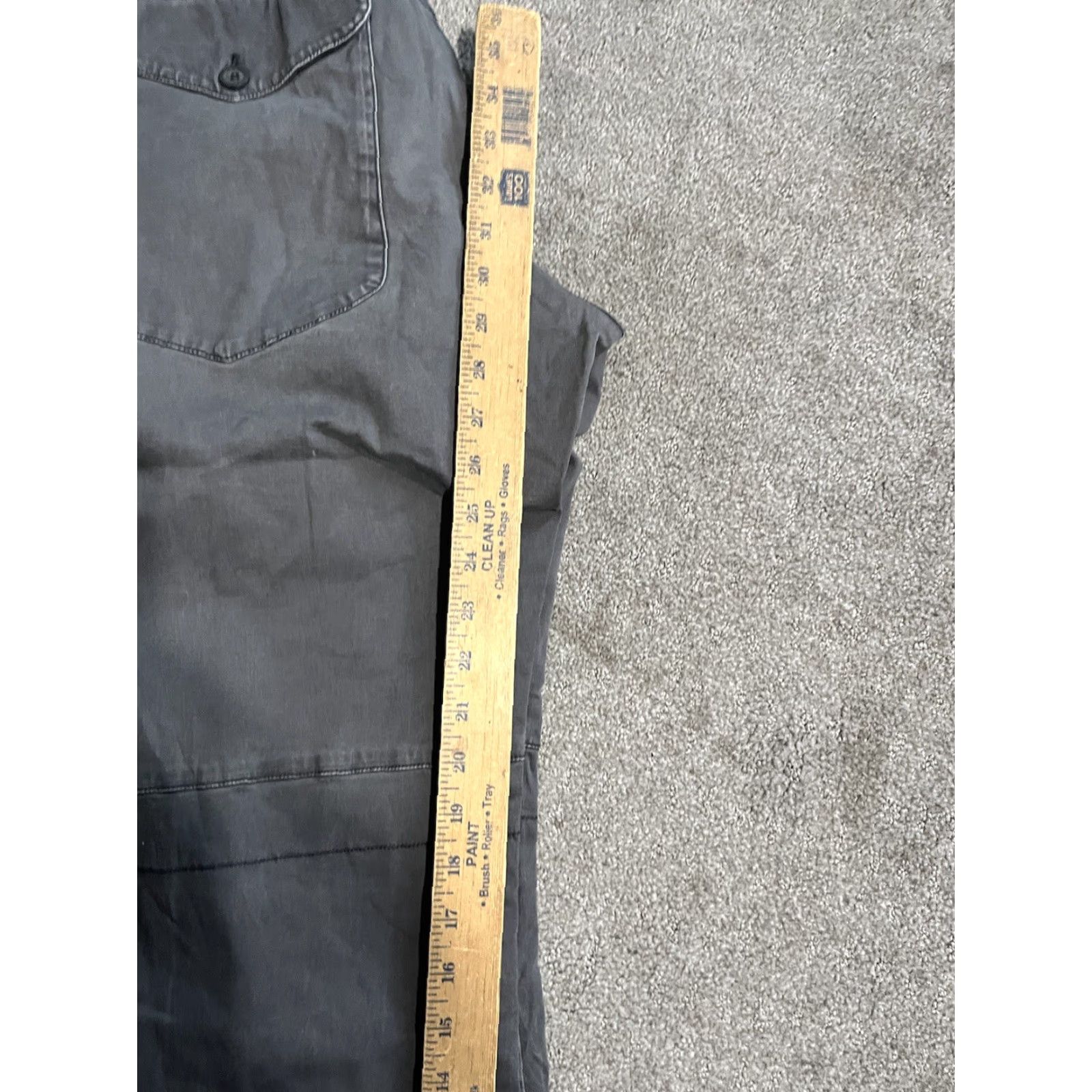 H&M H&M Pants Men Relaxed Fit 34 Waist 30 Inseam Gray Cotton Flat Front Chino 30 Regular Size 34 Mens Size US 34 / EU 50 - 6 Thumbnail
