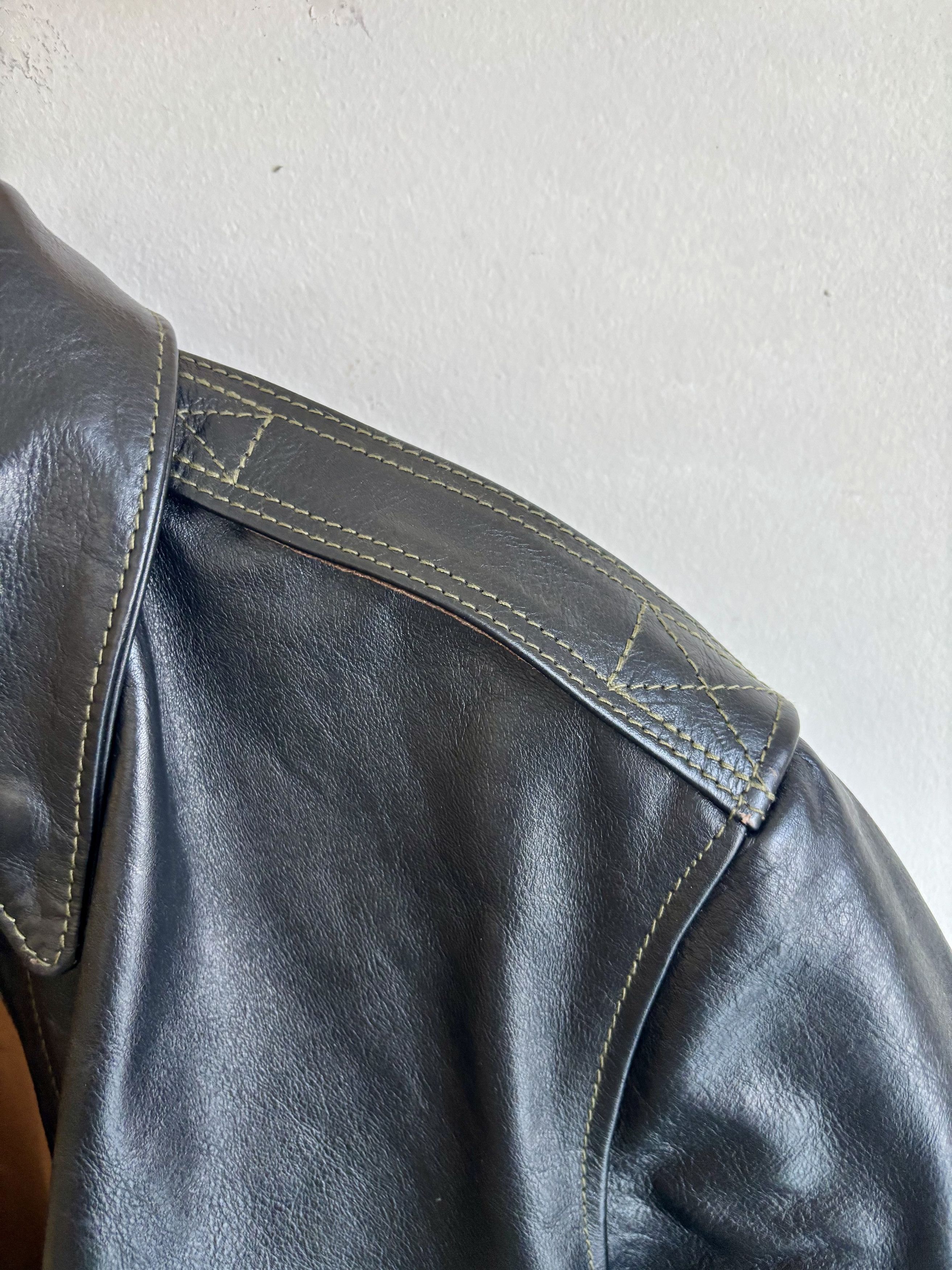 Aero Leathers Aero leather USAAF Type A-2 flight jacket Size US L / EU 52-54 / 3 - 7 Thumbnail