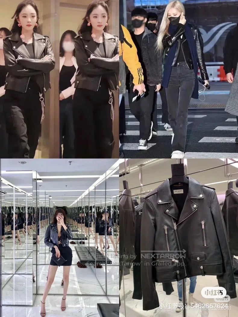 Saint Laurent Paris Saint Laurent Paris Classic Leather Jacket Size XXS / US 00 / IT 34 - 9 Thumbnail