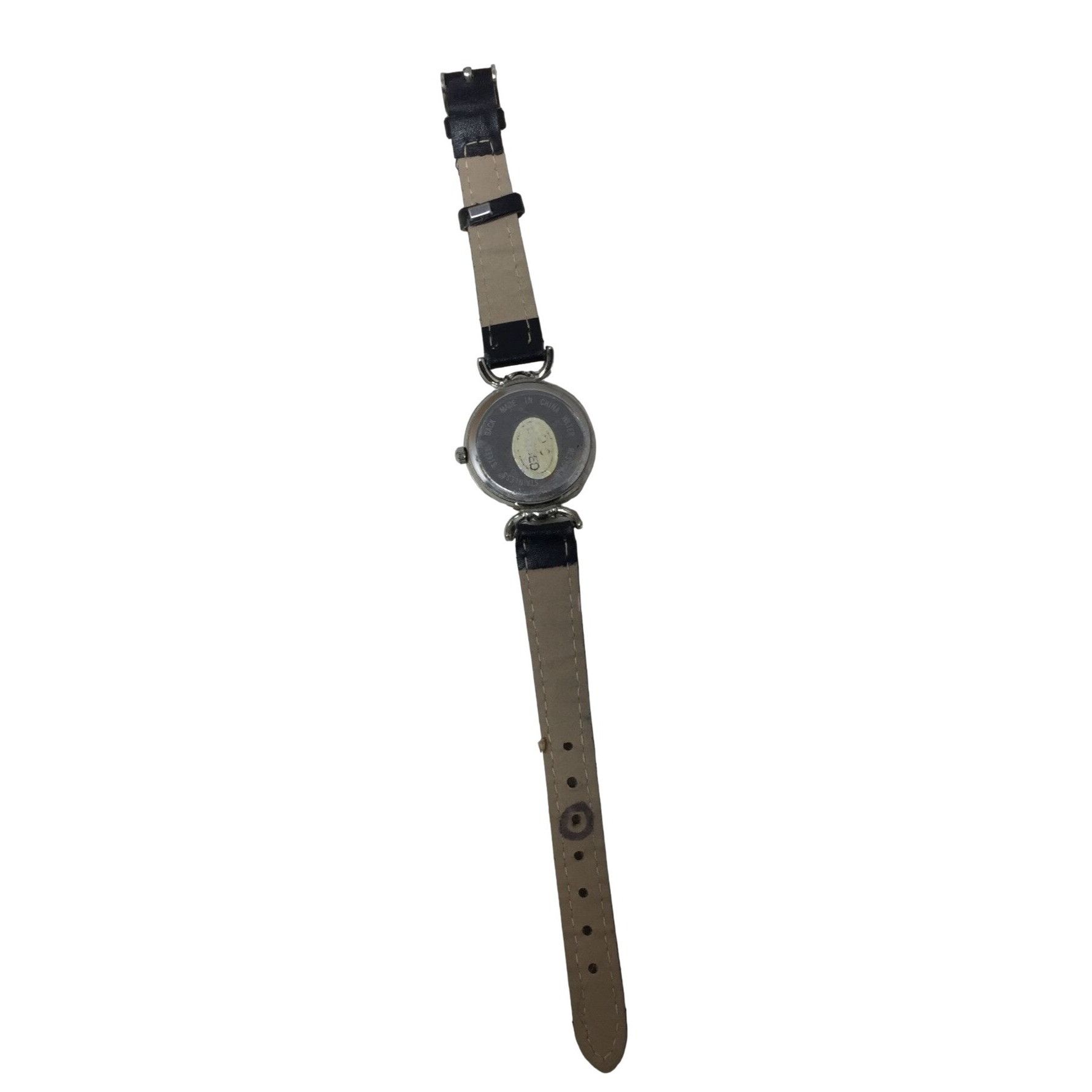 Other Women's Quartz Stainless Steel Wristwatch With Black Band Size ONE SIZE - 3 Thumbnail