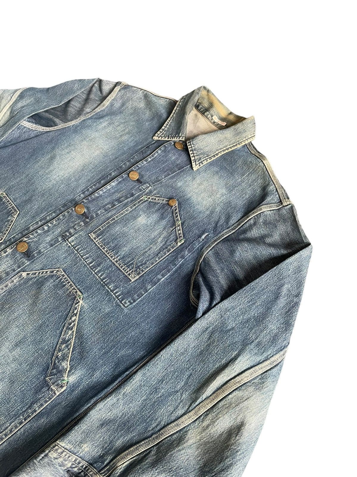 Sugar Cane Vintage Sugar Cane Union Made Chore Jacket Size US L / EU 52-54 / 3 - 2 Thumbnail
