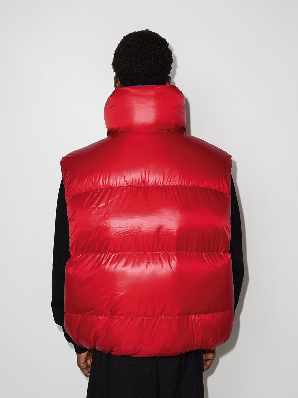 ANGEL CHEN × Canada Goose Red and Blue Reversible Bayan Puffer Vest Size XS / US 0-2 / IT 36-38 - 5 Thumbnail