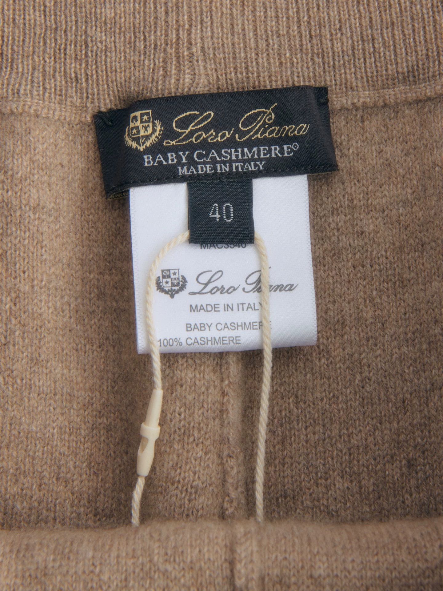 Loro Piana Loro Piana Baby Cashmere Knit Wide-Leg Trousers Size 40 Size 27" / US 4 / IT 40 - 9 Thumbnail