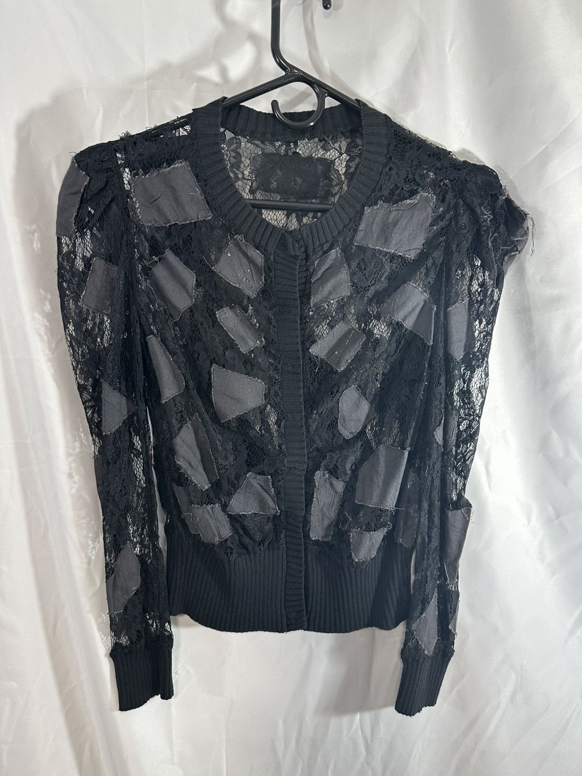 Vintage Vintage netted shirt top Size S / US 4 / IT 40 - 4 Thumbnail