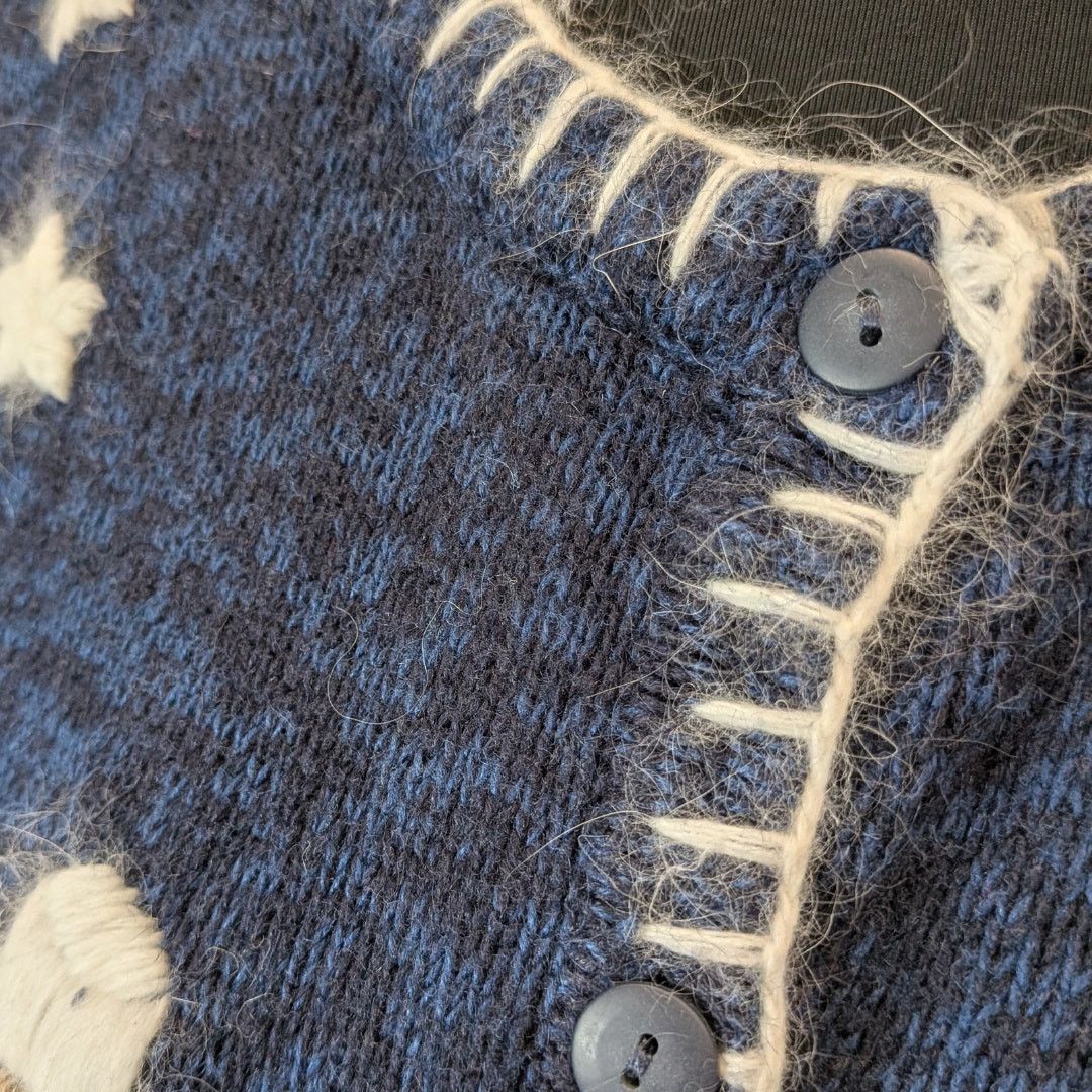 Vintage Vintage Kitschy Snowman Cardigan | L | The Quacker Factory Size L / US 10 / IT 46 - 8 Thumbnail